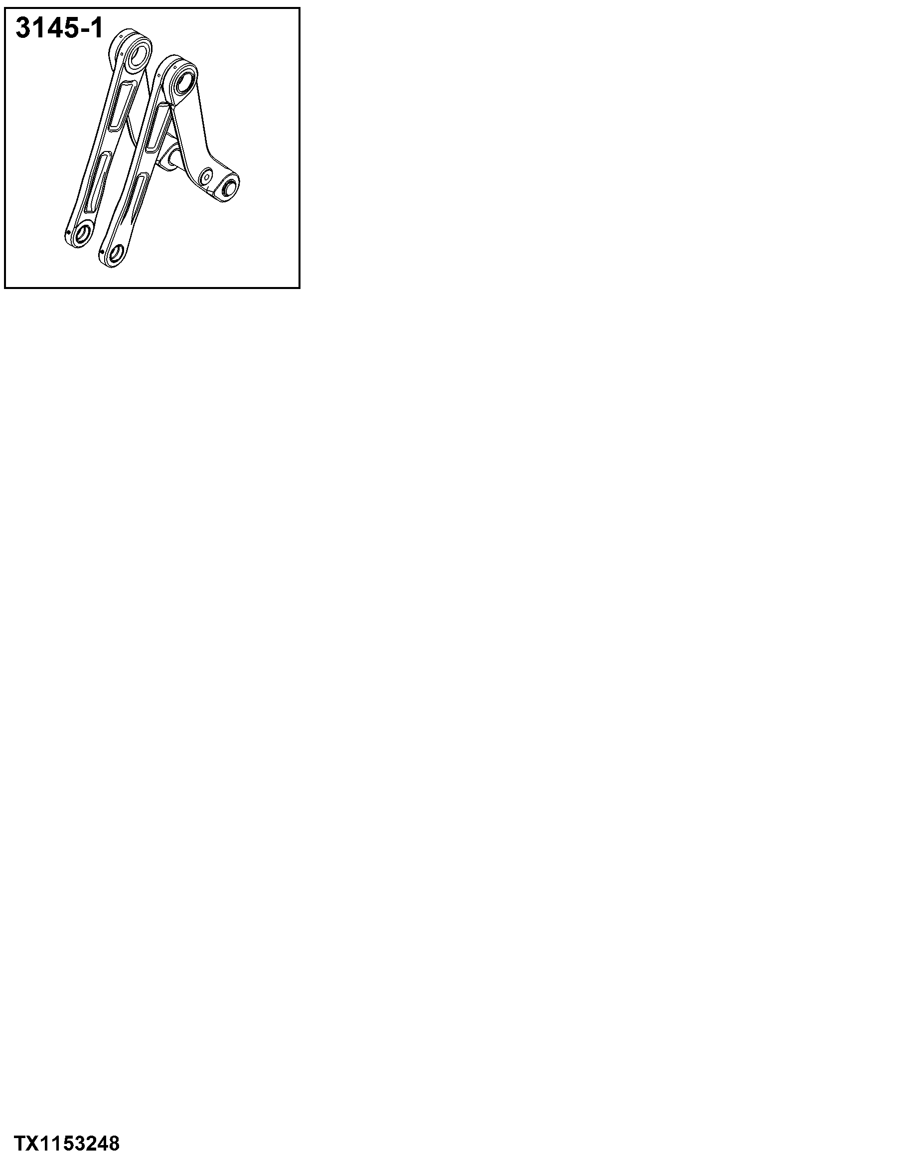 3145 Bucket Loader Linkage