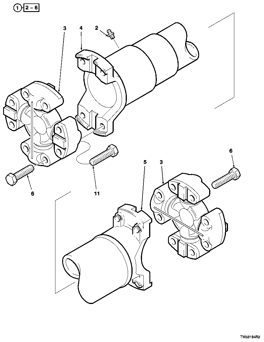DRIVESHAFT (660D 001259- ,848G 001025- )