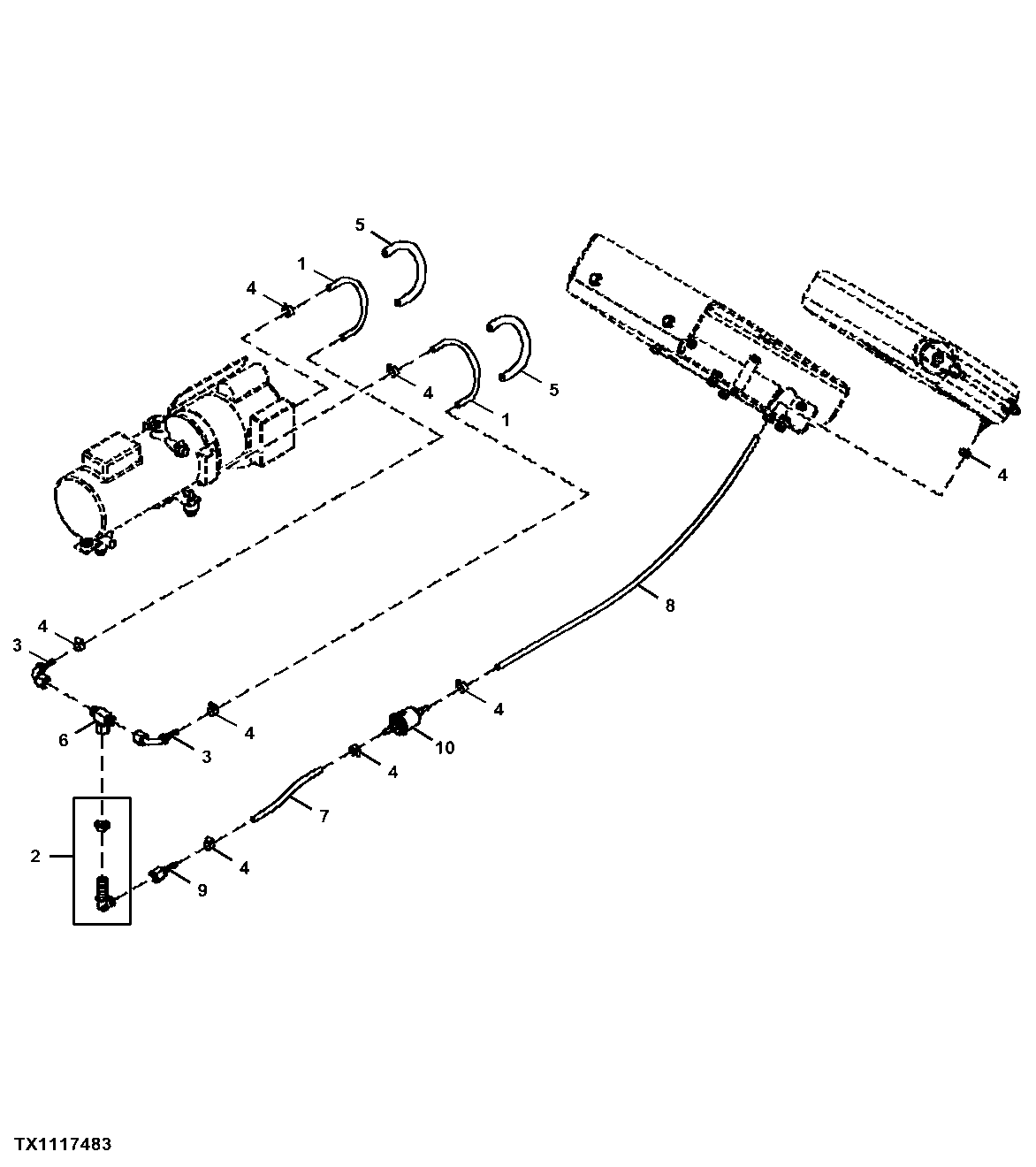 Fuel Fired Coolant Plumbing (Cold Environment Option -30, -40)