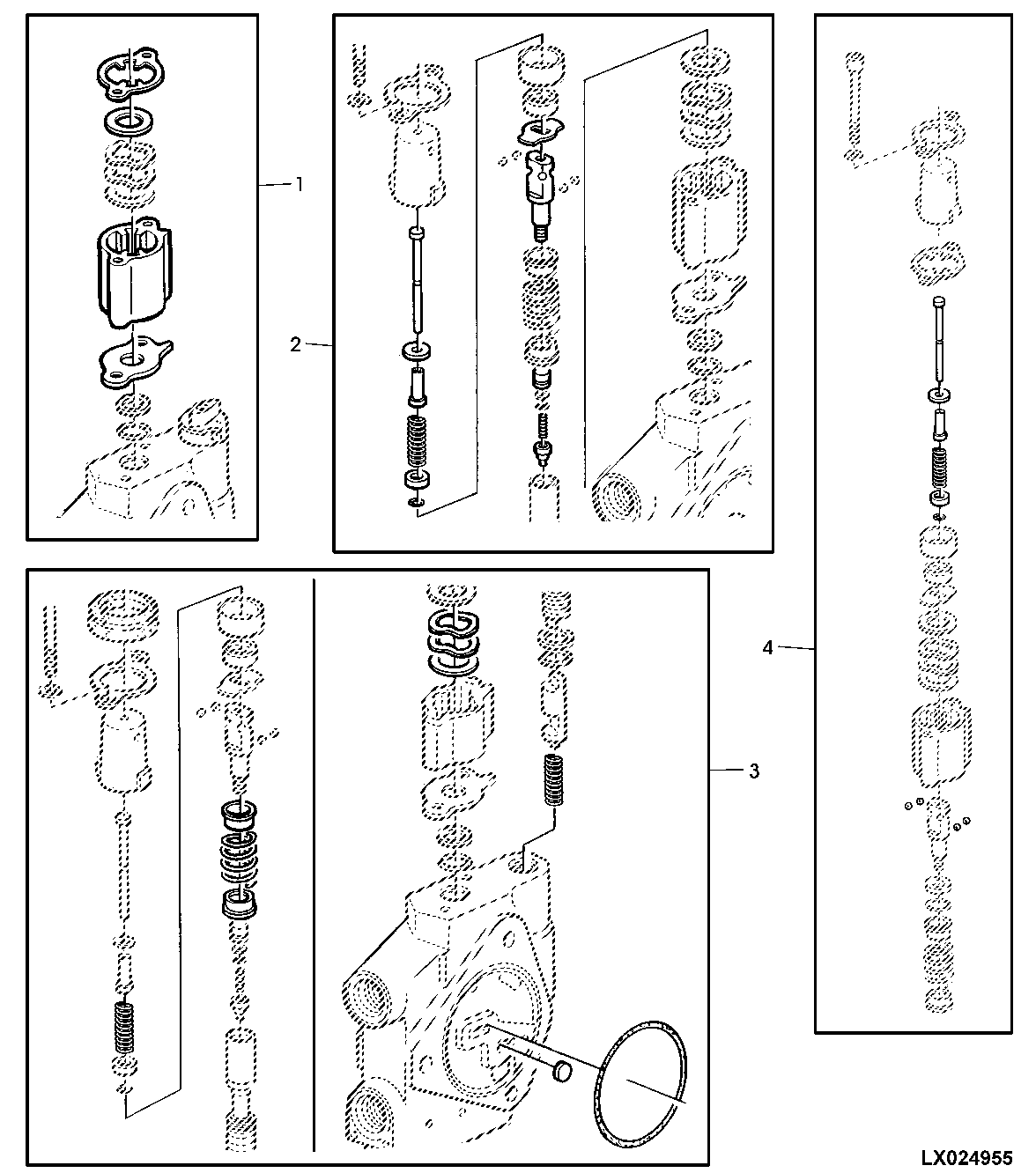 REPAIR KITS SELECTIVE CONTROL VALVE (200 SERIES)