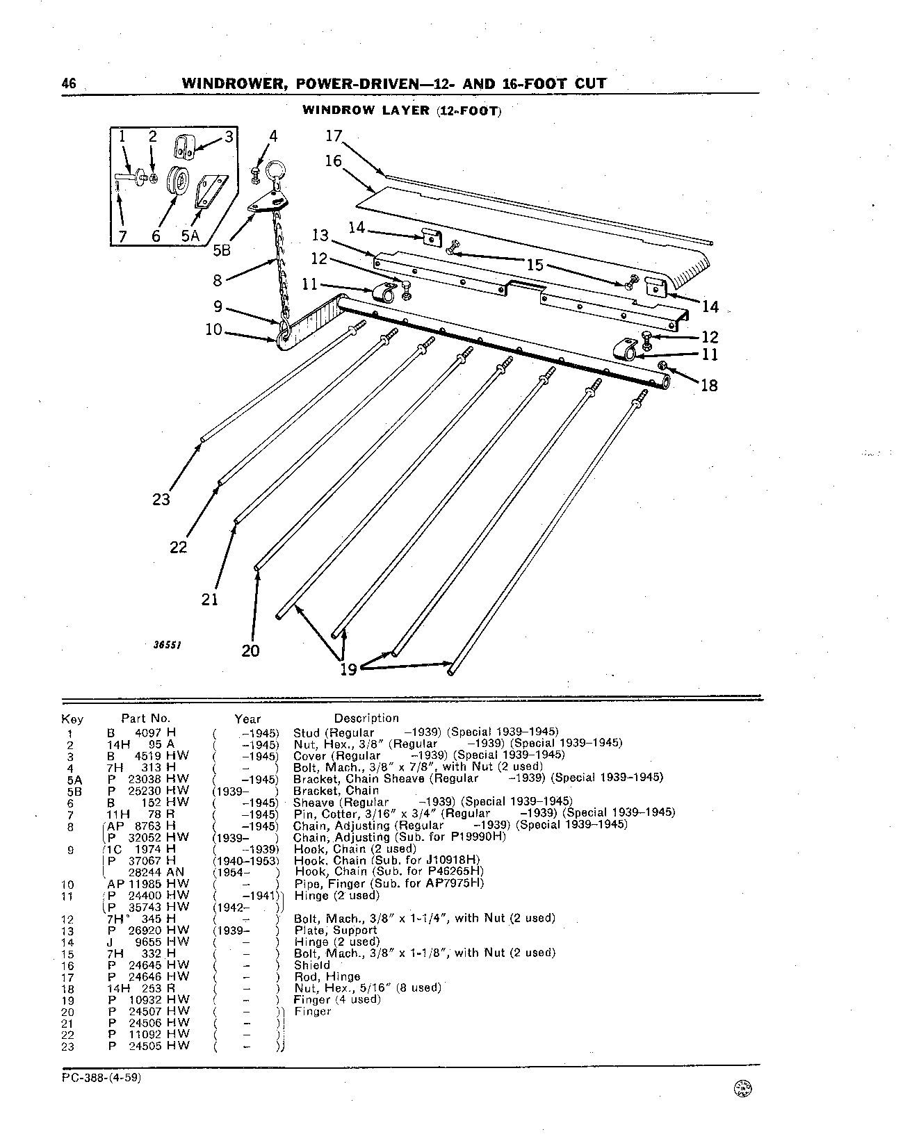 Layer, Windrow (12-and 16-Foot)