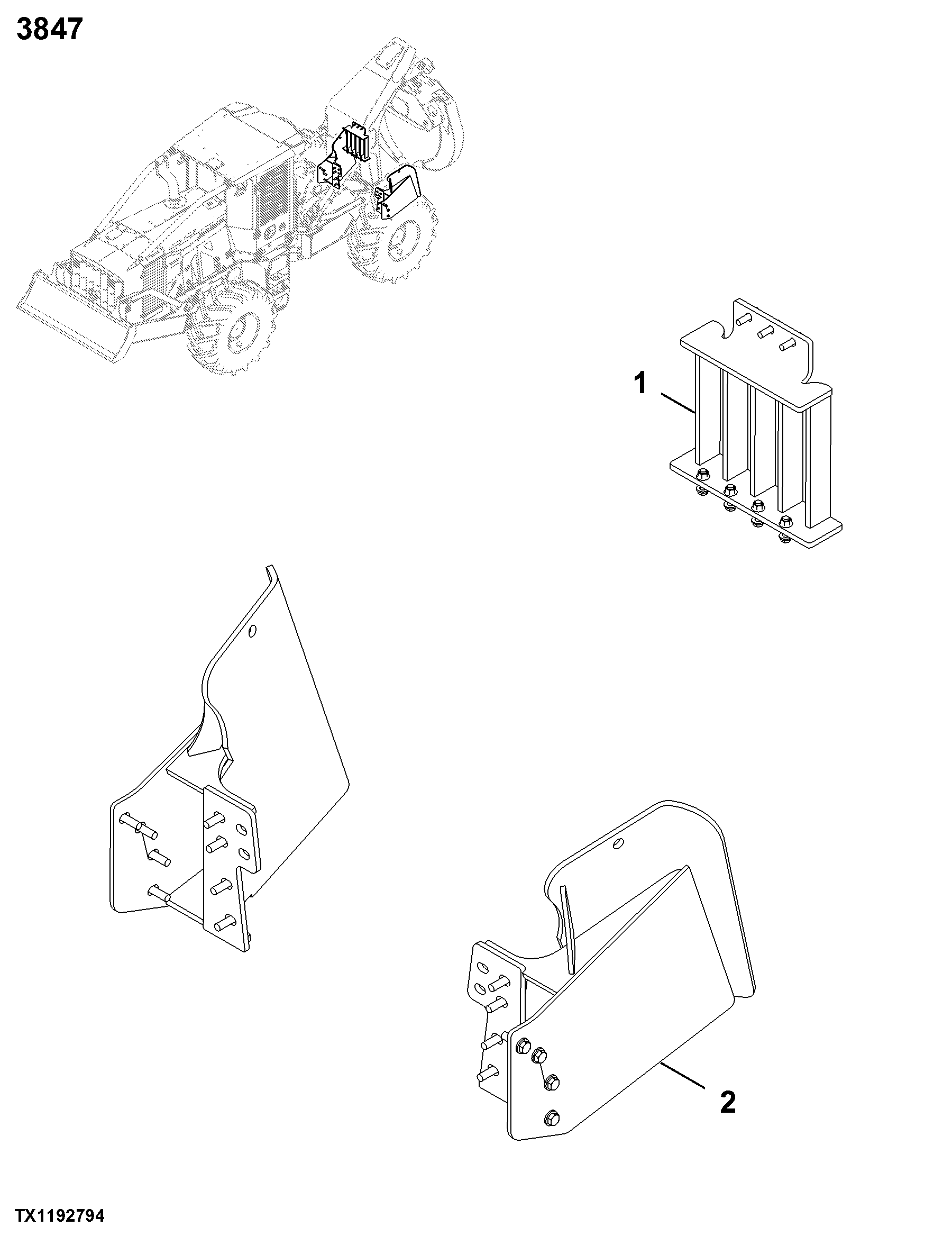3847 Grapple Bumper