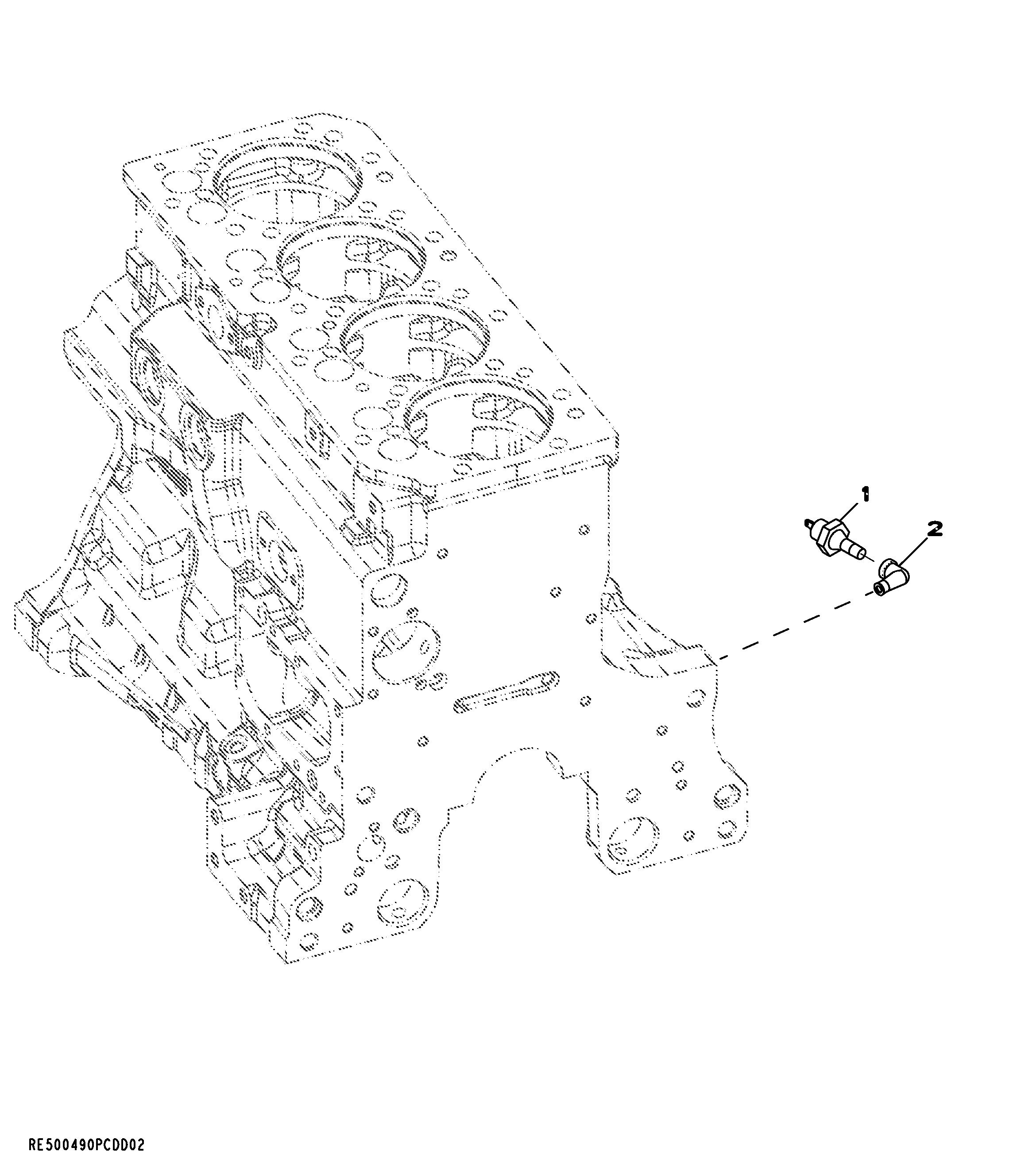 7605 Switch, Oil Pressure
