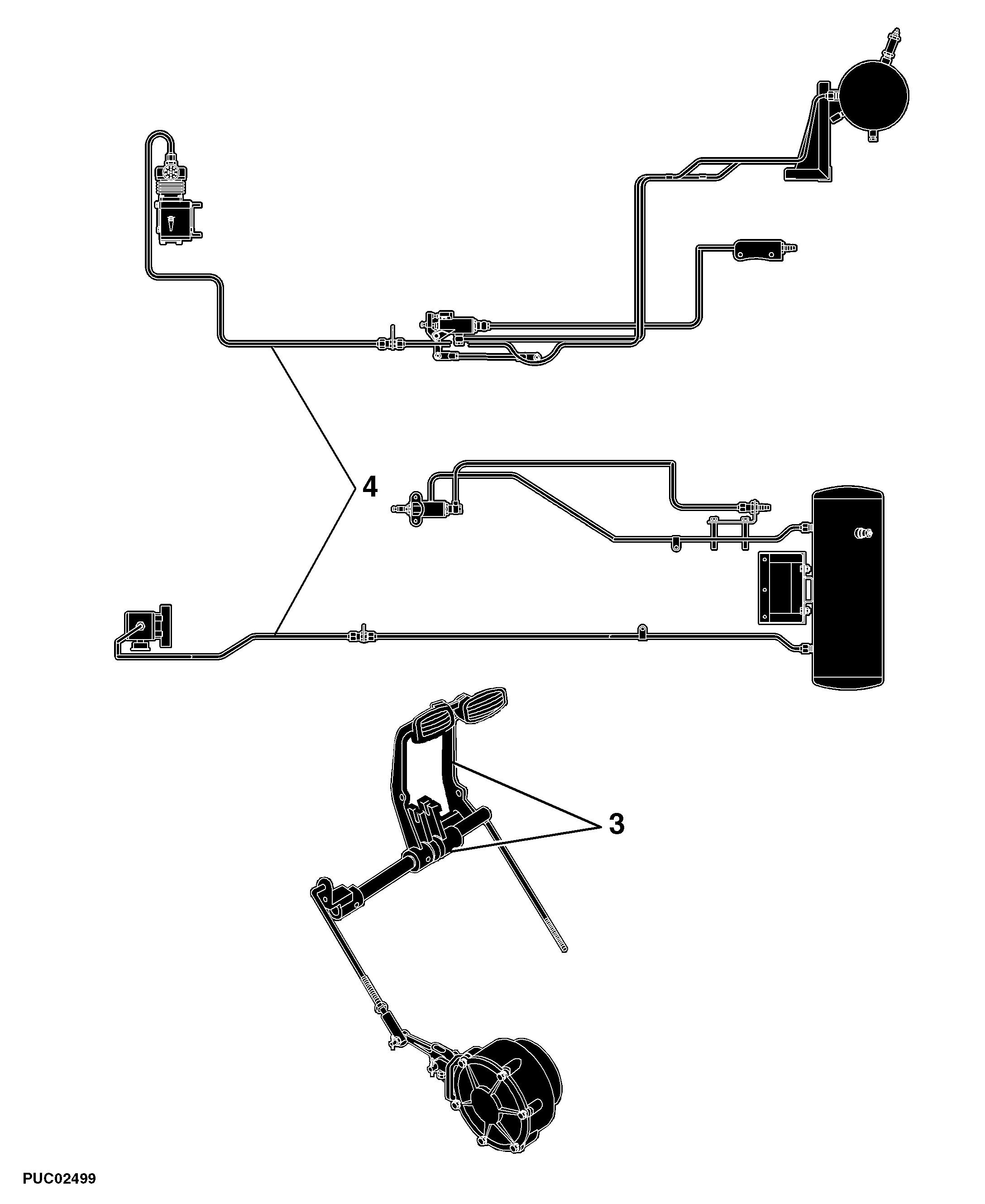 60 Steering and Brakes JD484