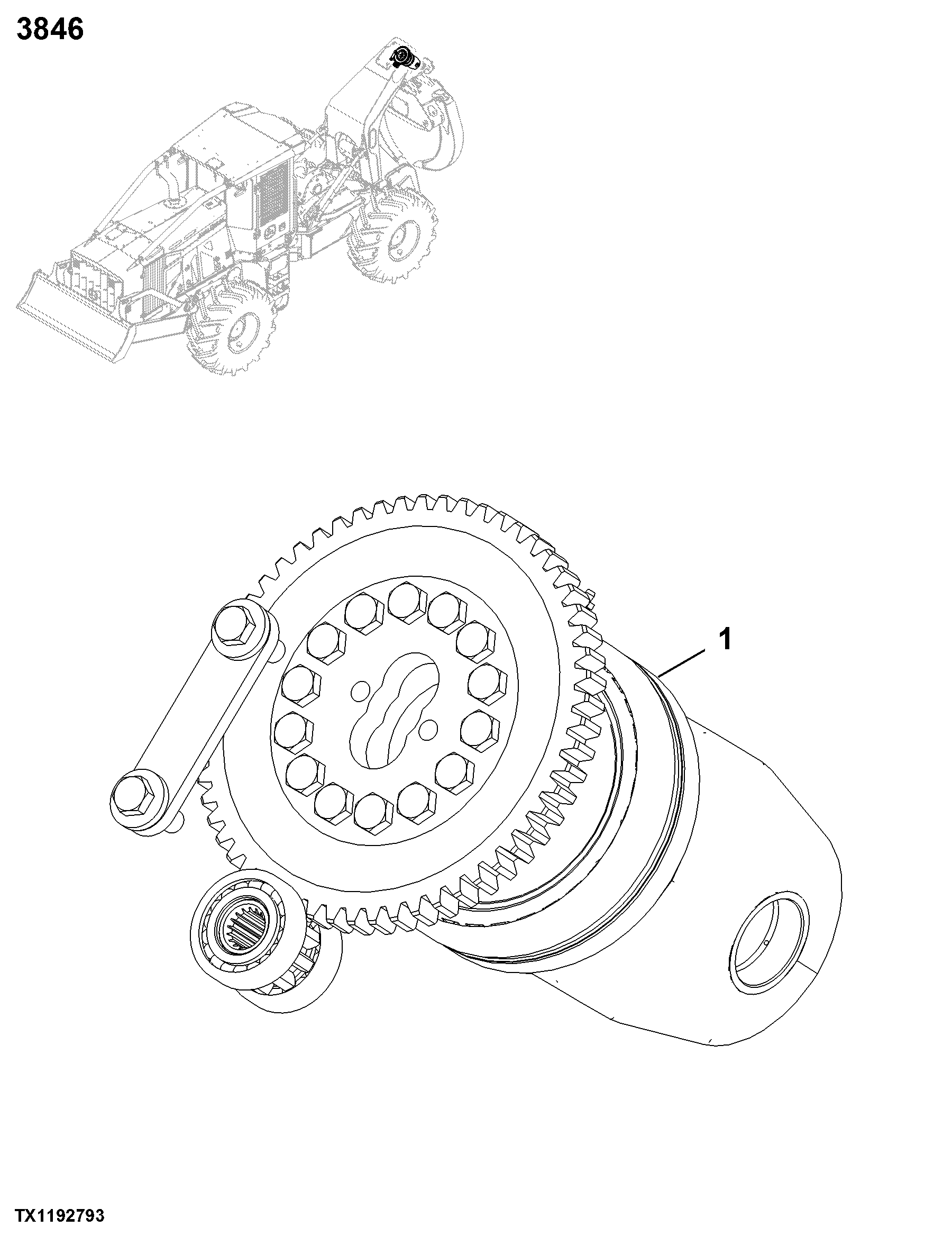 3846 Structural Rotary Joint