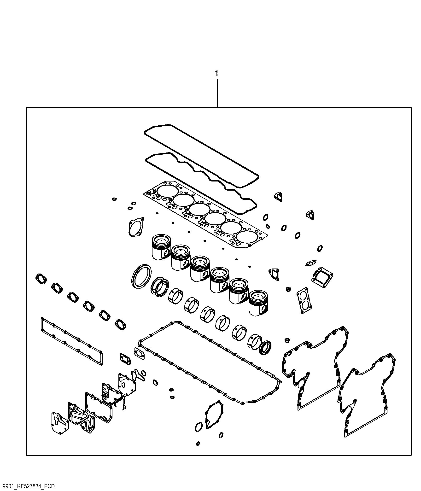 9901 Engine Overhaul Kit