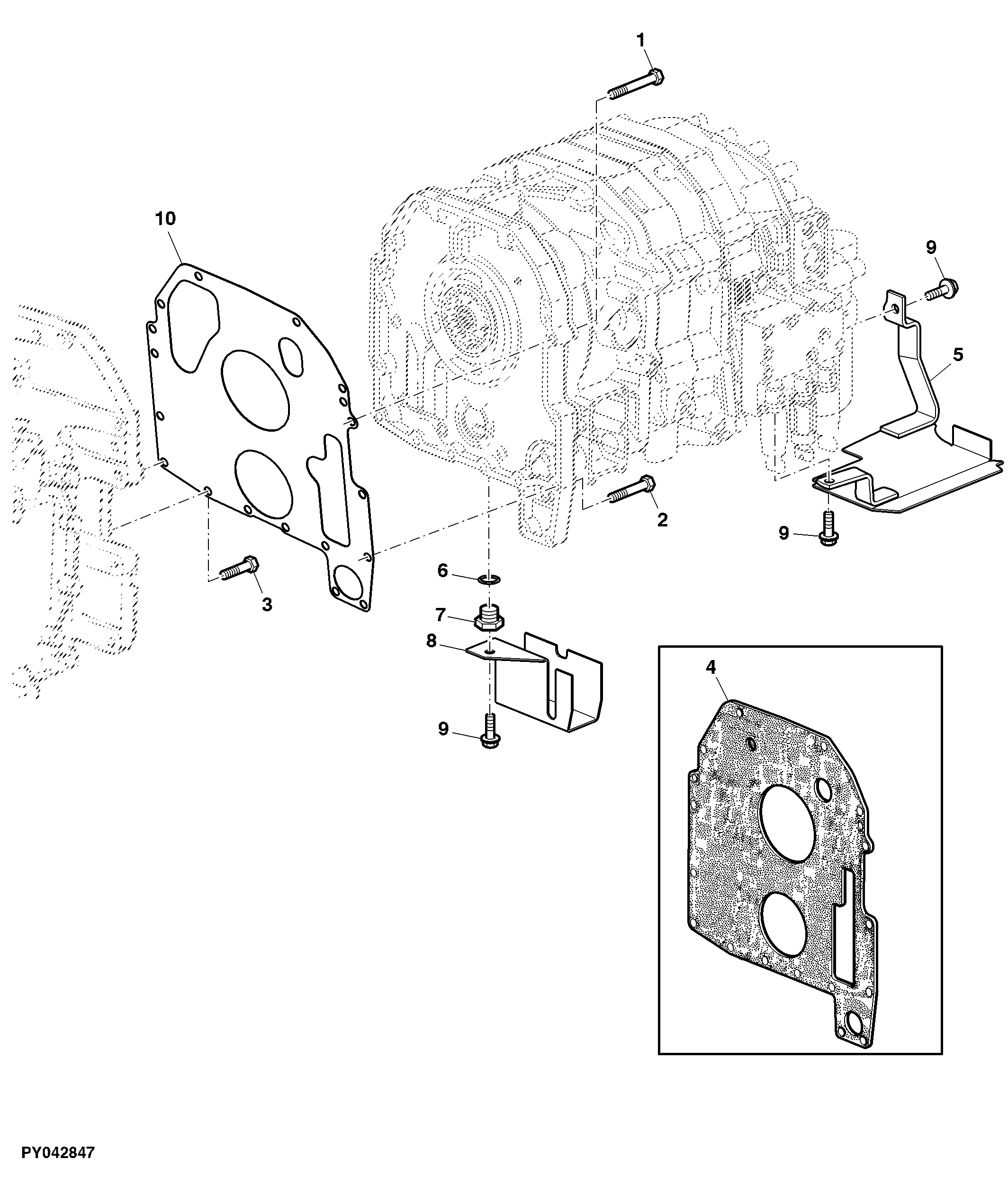 Mounting Parts / Protection Electromagnetic Shift EPQT