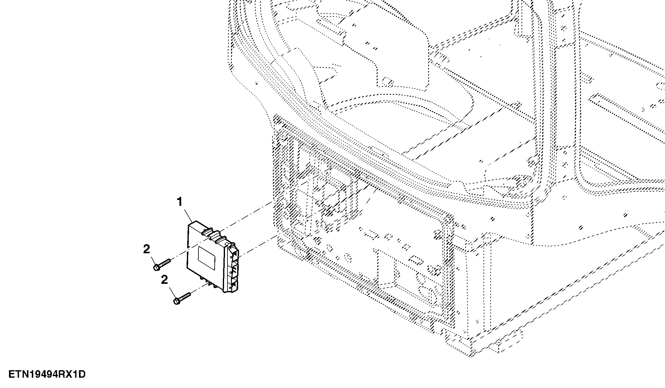 Steering Controller, W/ AutoTrac™, W/ Backup Pump ( - 804100)