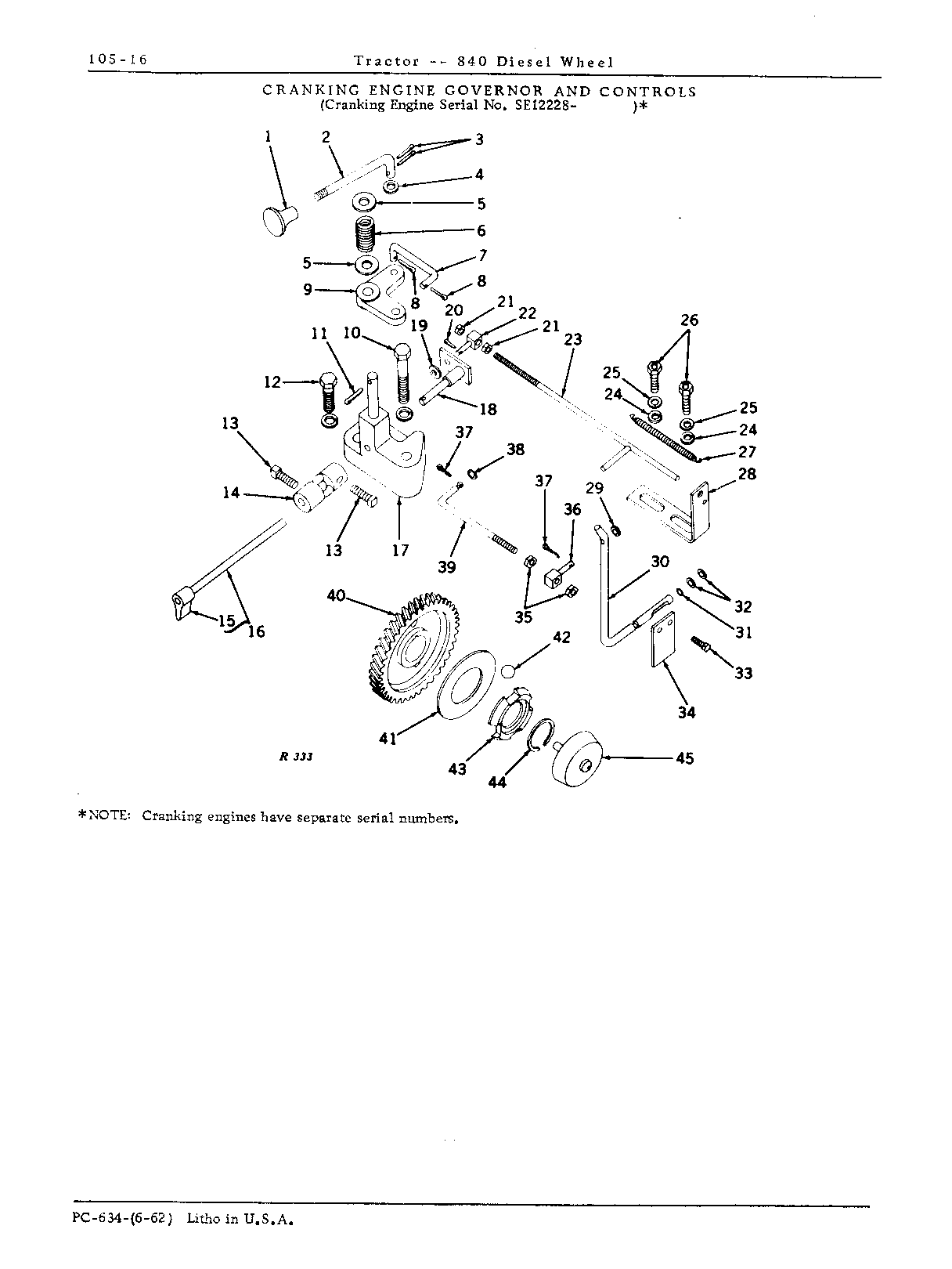 Cranking Engine (Continued)