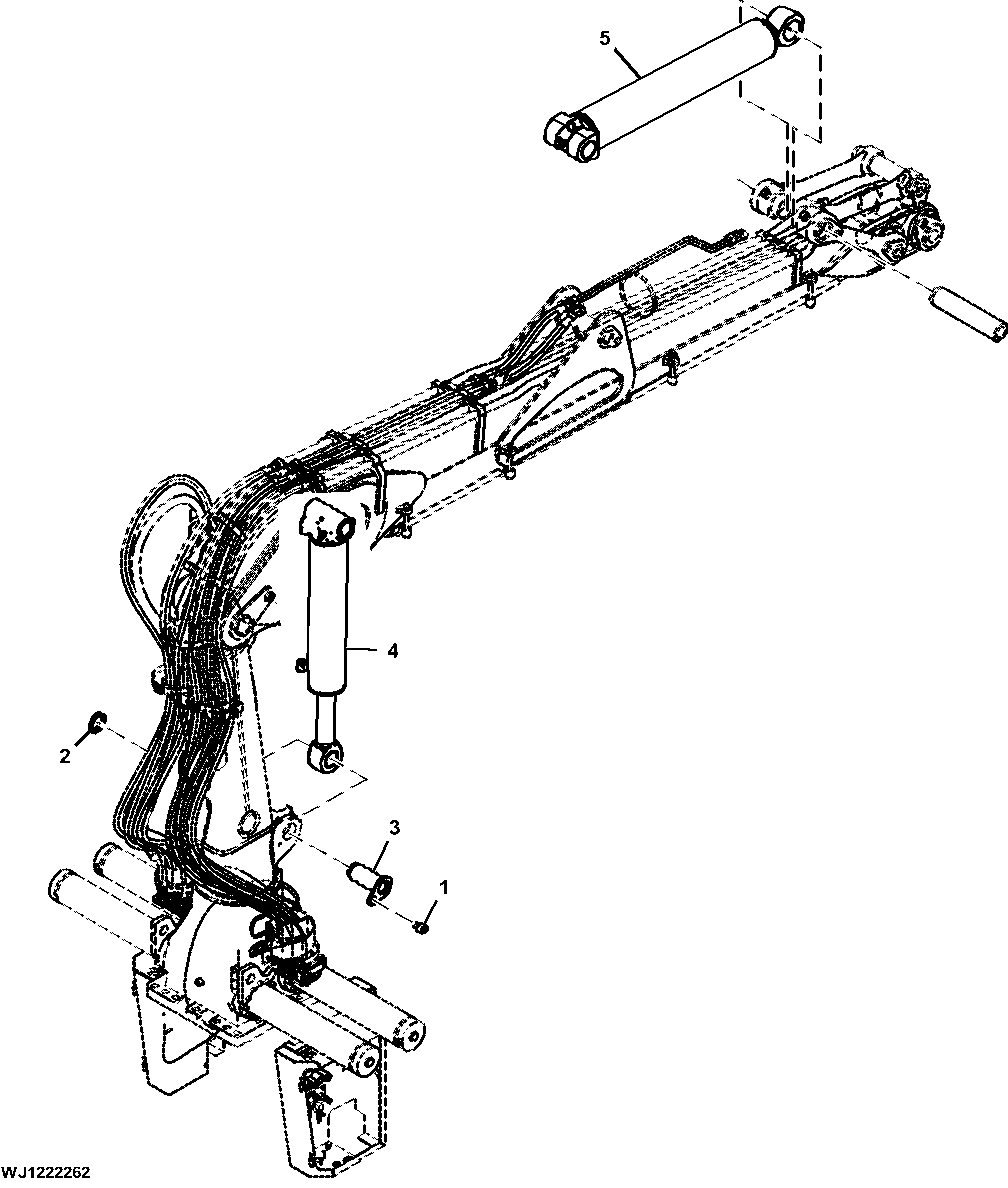 Hydraulic Cylinders, Main Boom, CF8 IBC