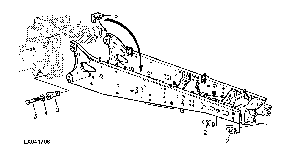 MAIN FRAME AND MOUNTING PARTS