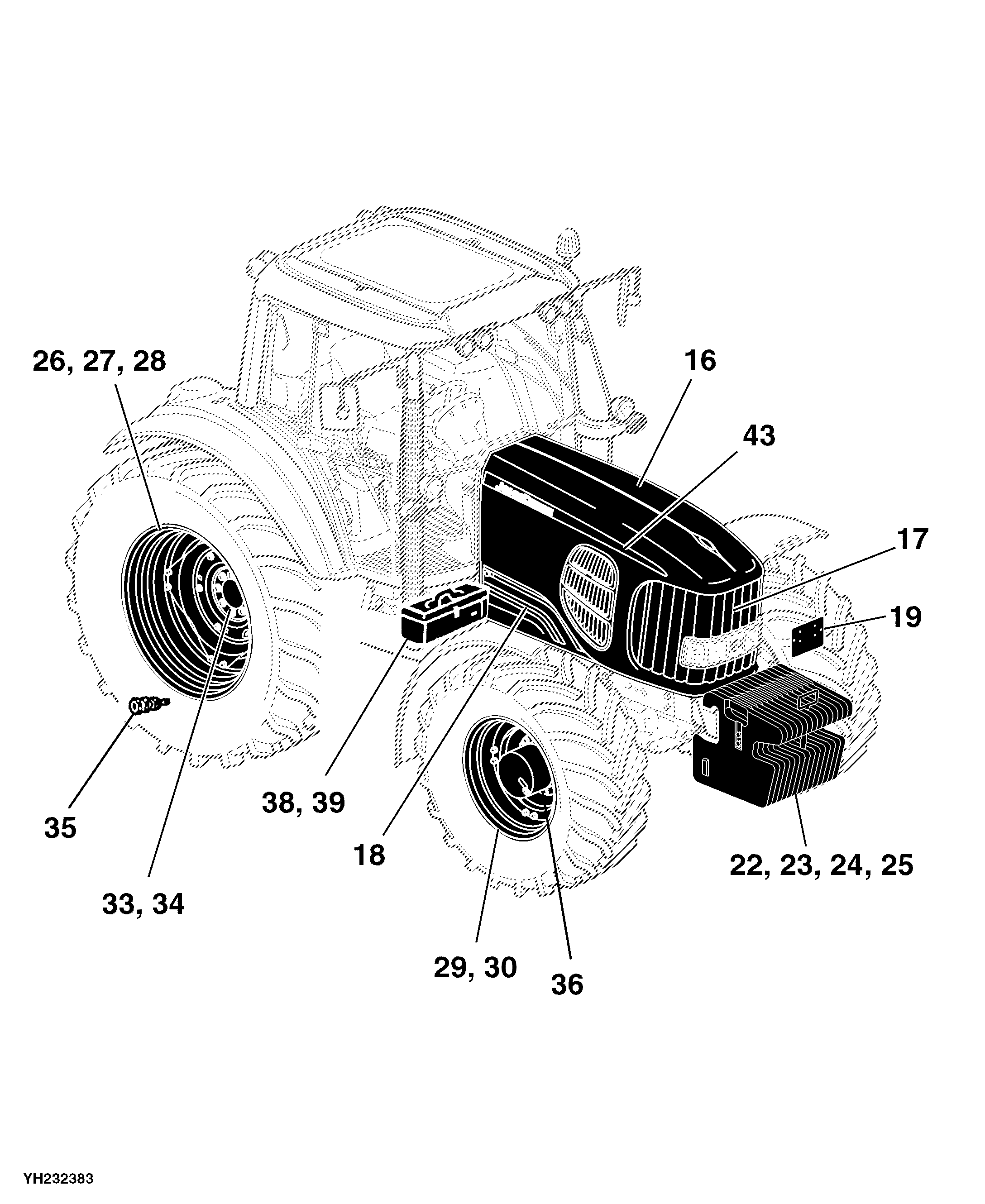 80 Frame, Front Axles, Sheets, Miscellaneous