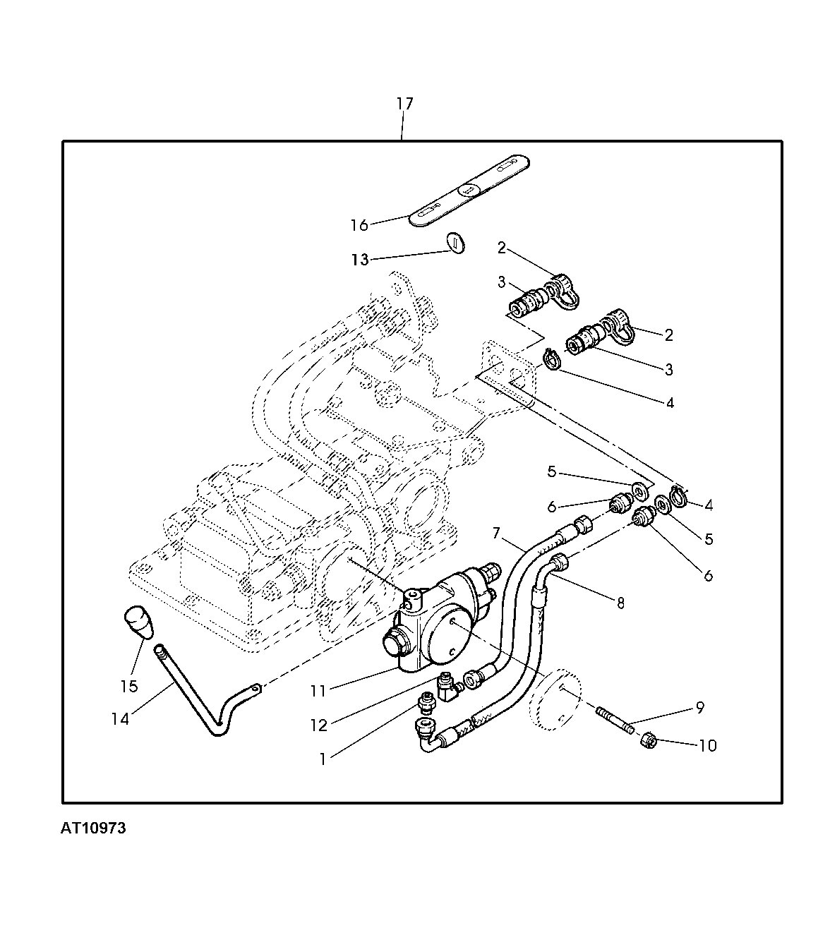 DOUBLE-ACTING SELECTIVE CONTROL VALVE (POS. 2 ) KIT