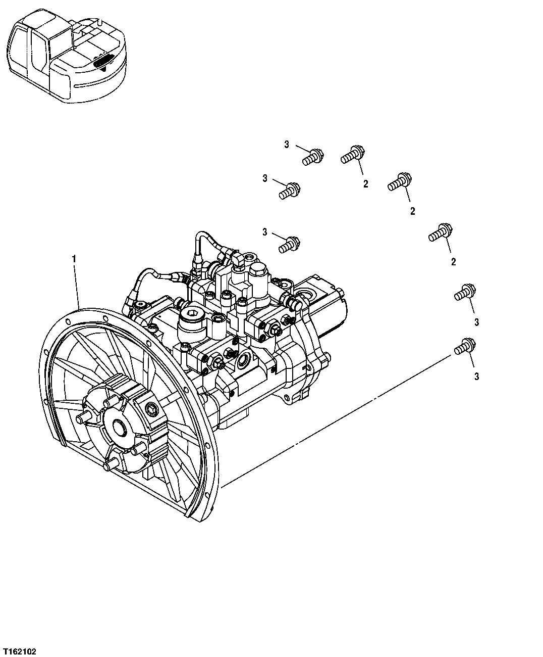 MAIN HYDRAULIC PUMP