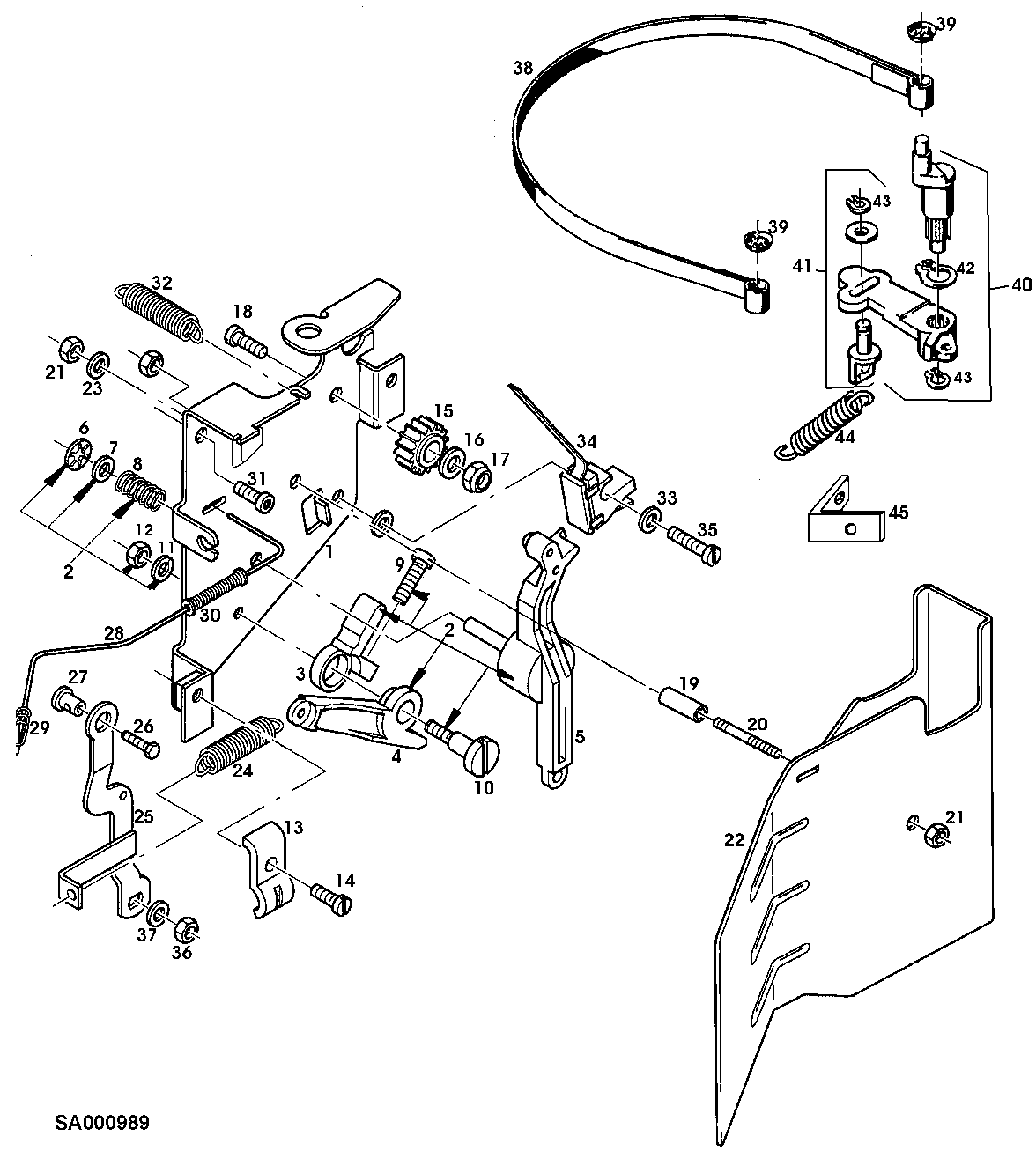 ENGINE BRAKE, CONSOLE - 2ND VERSION, SIDE DISCHARGE (MOTOCO SB152)