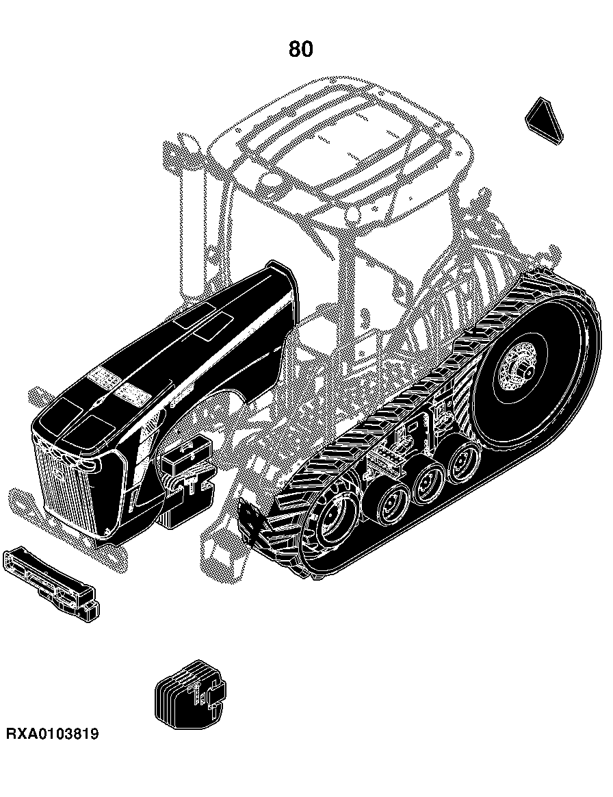 8320RT Tractor (S.N. 900101 - 907100)(Worldwide)