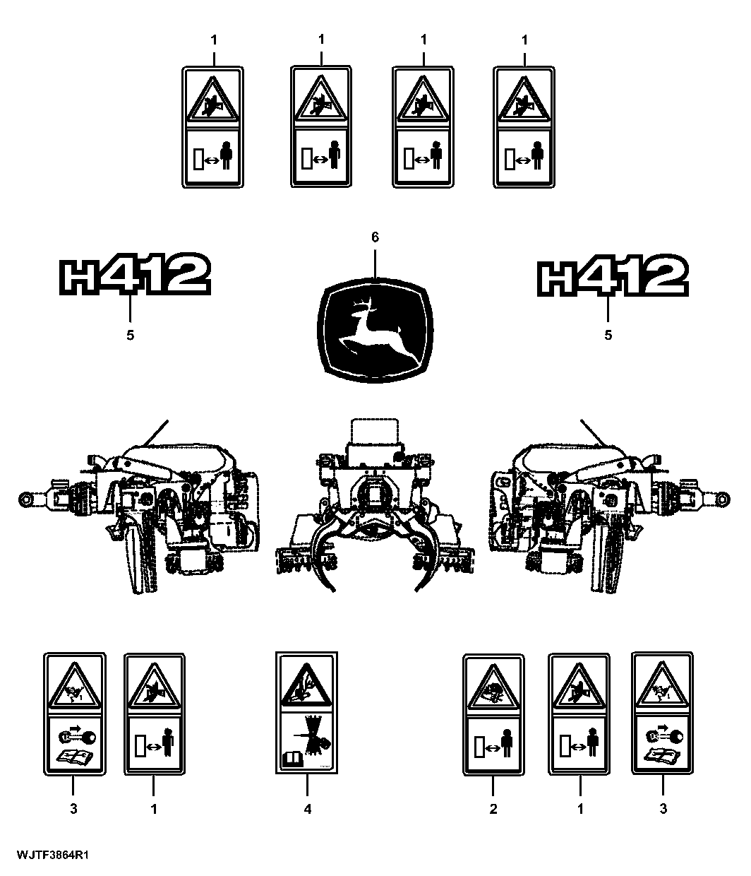 JD Labels, All Countries except USA & Canada