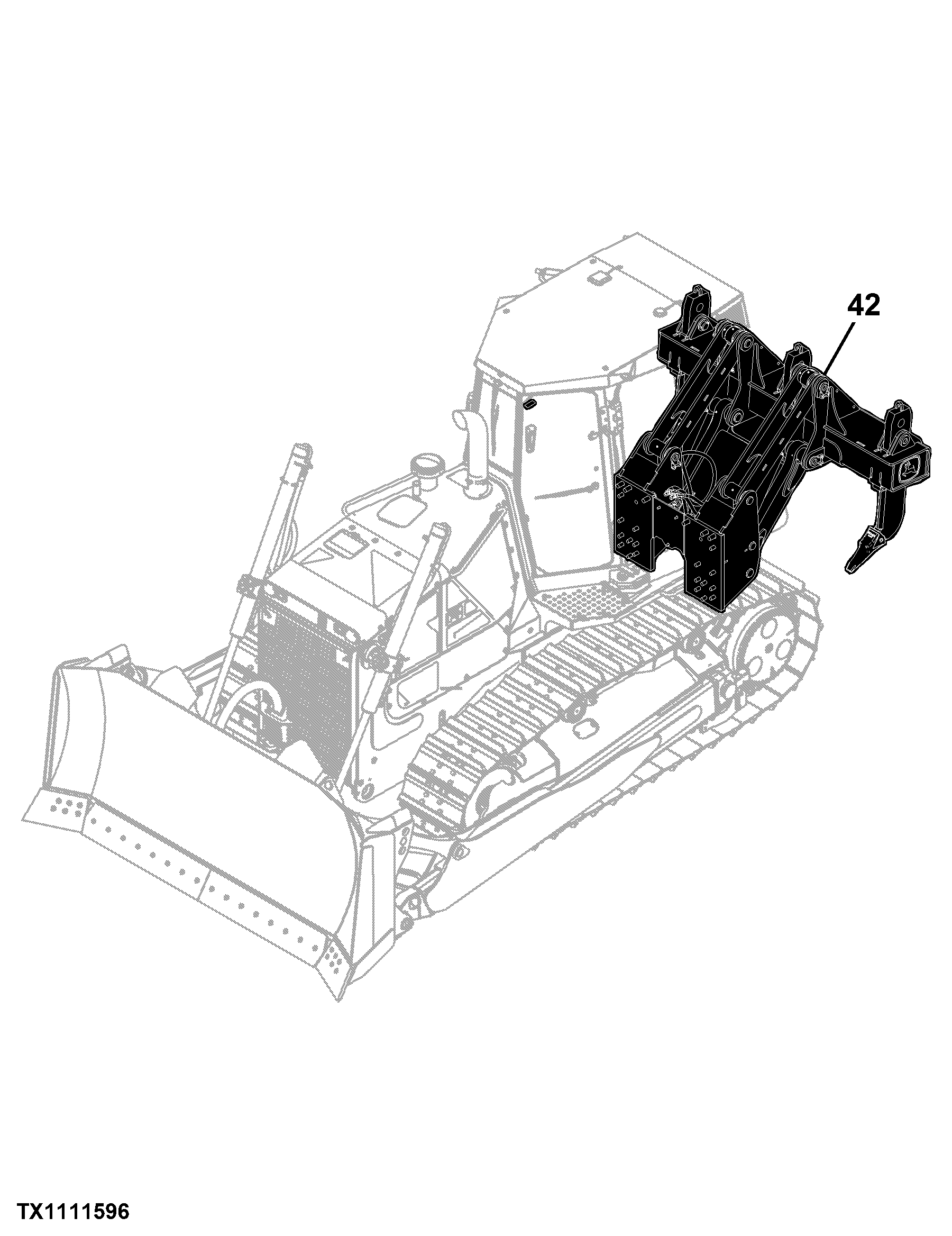 850K Crawler Dozer (PIN: 1T0850KX_ _E178122 - 271265)