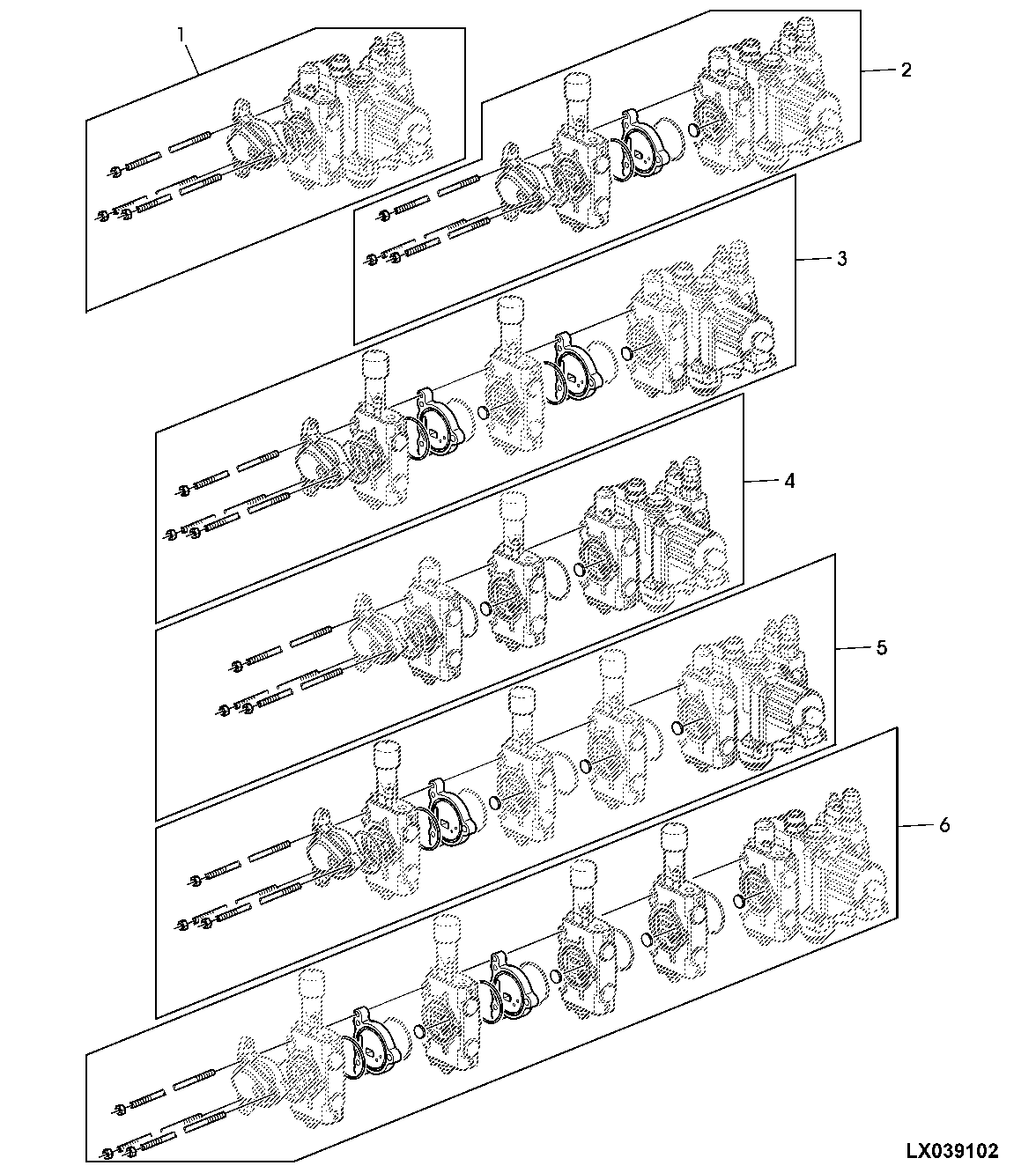 ATTACHING PARTS KIT SELECTIVE CONTROL VALVE