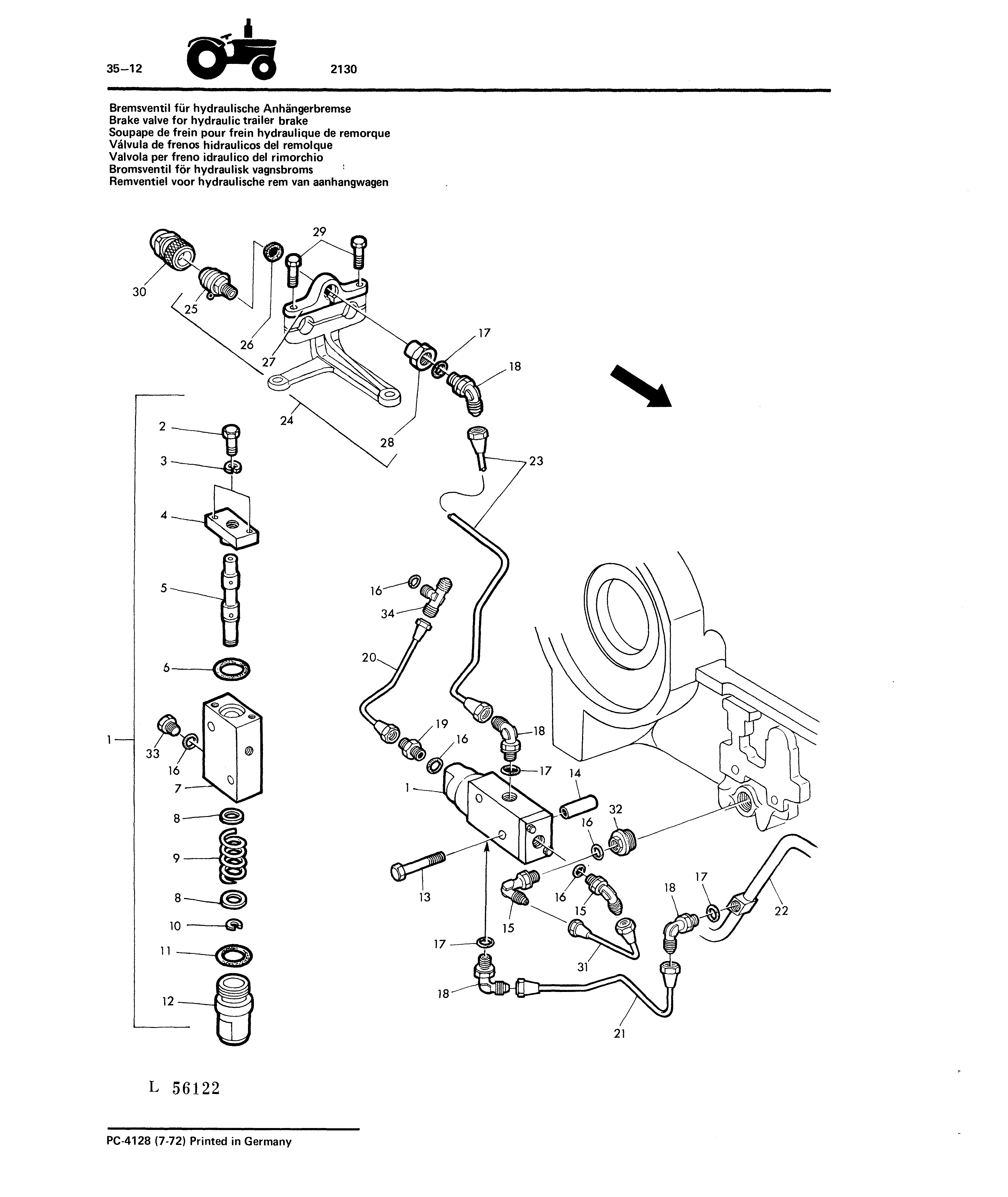 Brake Valve for Hydraulic Trailer Brake