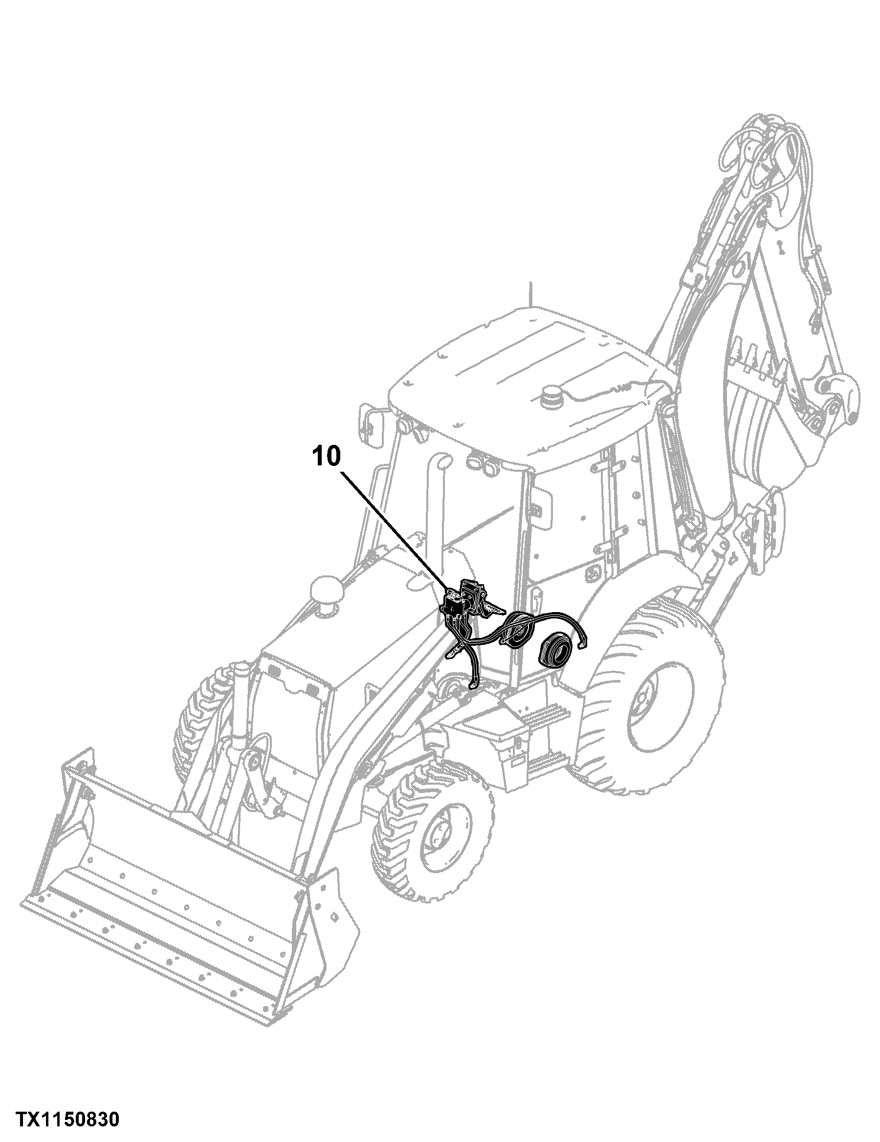 410K Backhoe Loader (Engine 4045HT063, 4045HT073)(PIN: 1T0410KX_ _E219607 - E277405)