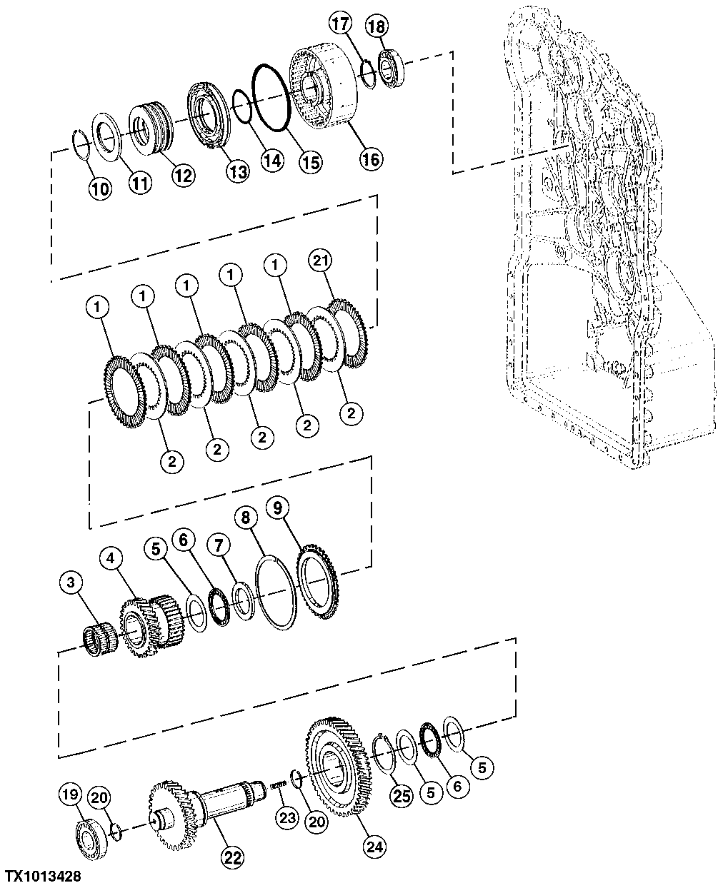 High Range Forward Clutch Assembly ( - 620144)