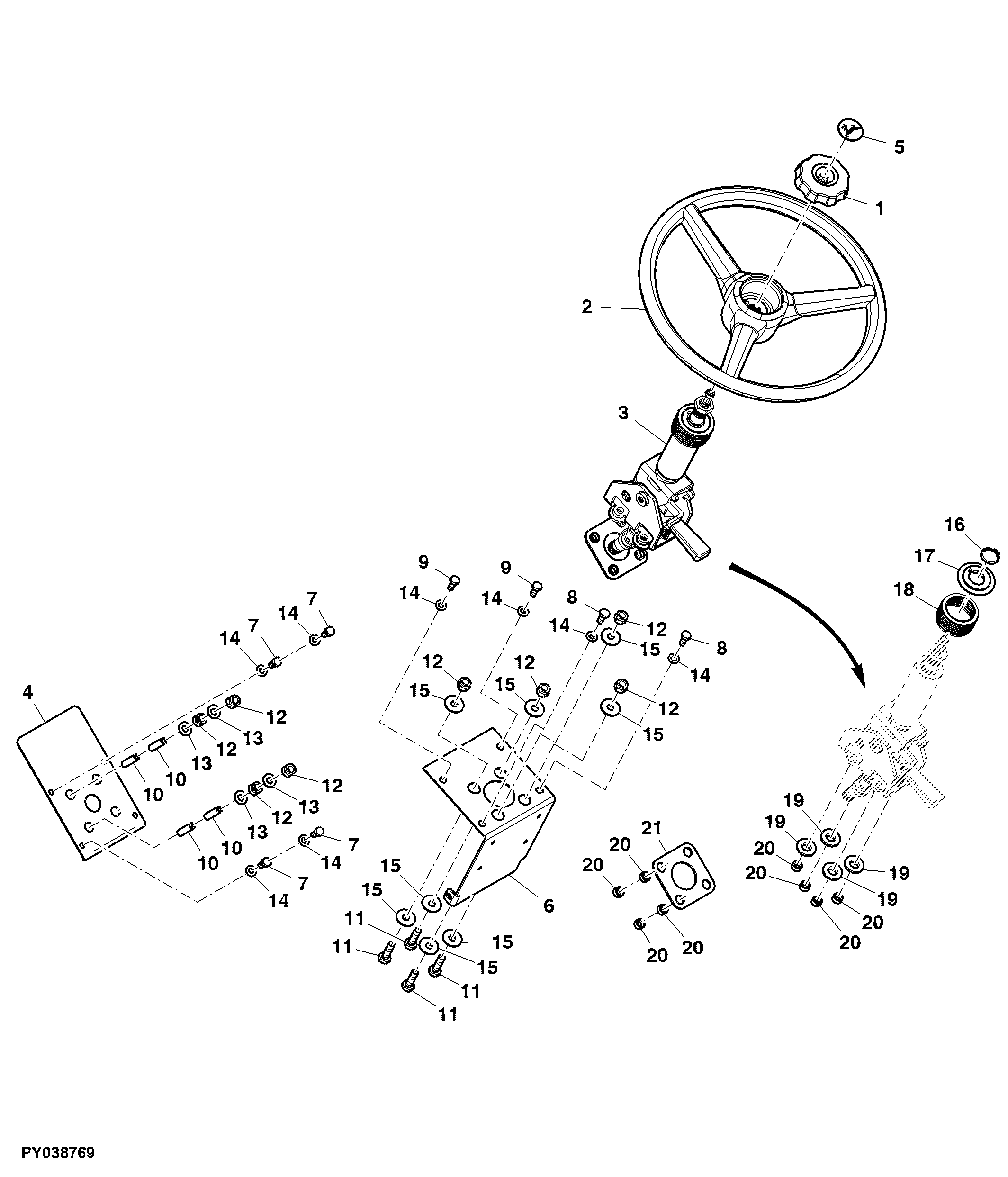 Steering Wheel / Column, Tiltable / Telescopic