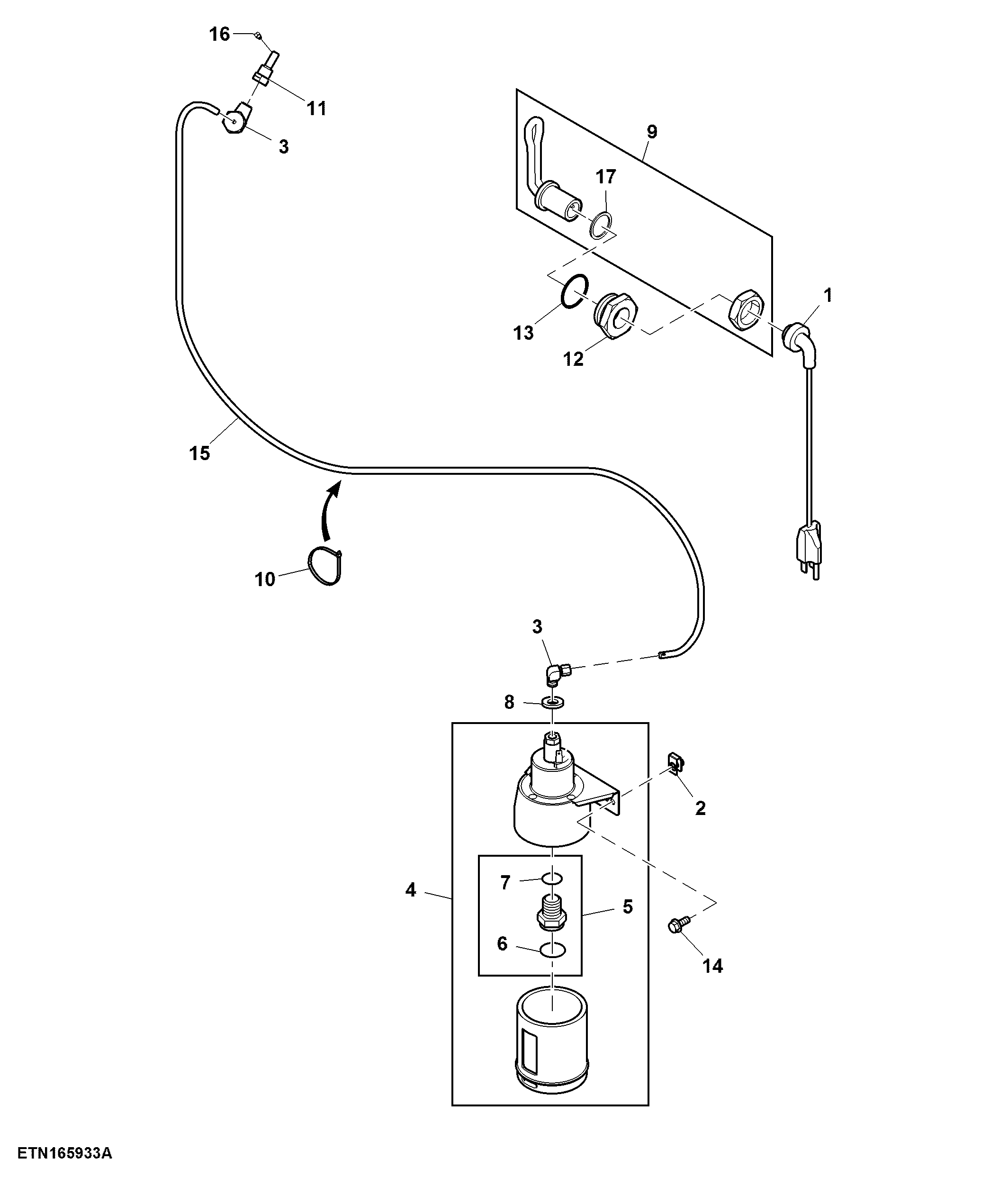 Starting Aid, Ether, W/O Label, 9.0 L Engine