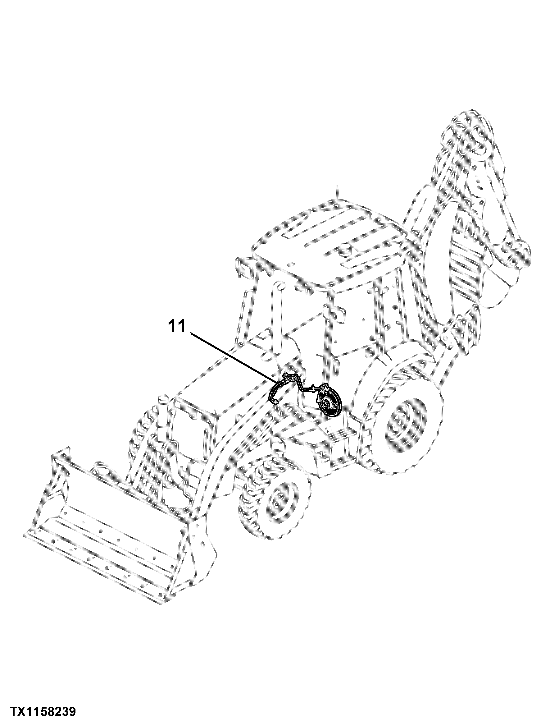 310SK TC (TMC) Backhoe Loader (Engine 4045HT063,4045HT073)(PIN: 1T0310TK_ _E219607 - E270402)