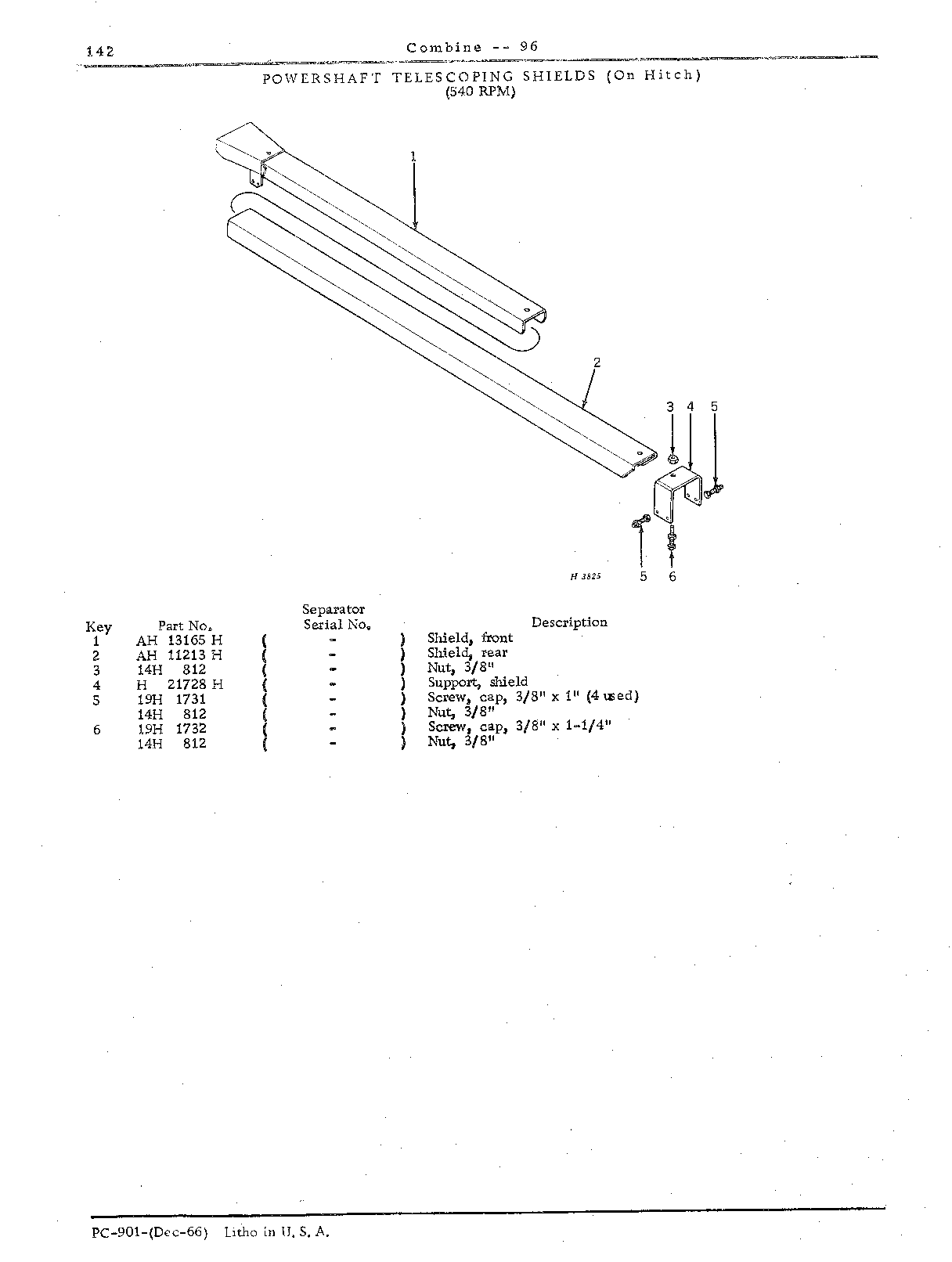 PTO Drive Parts (Continued)