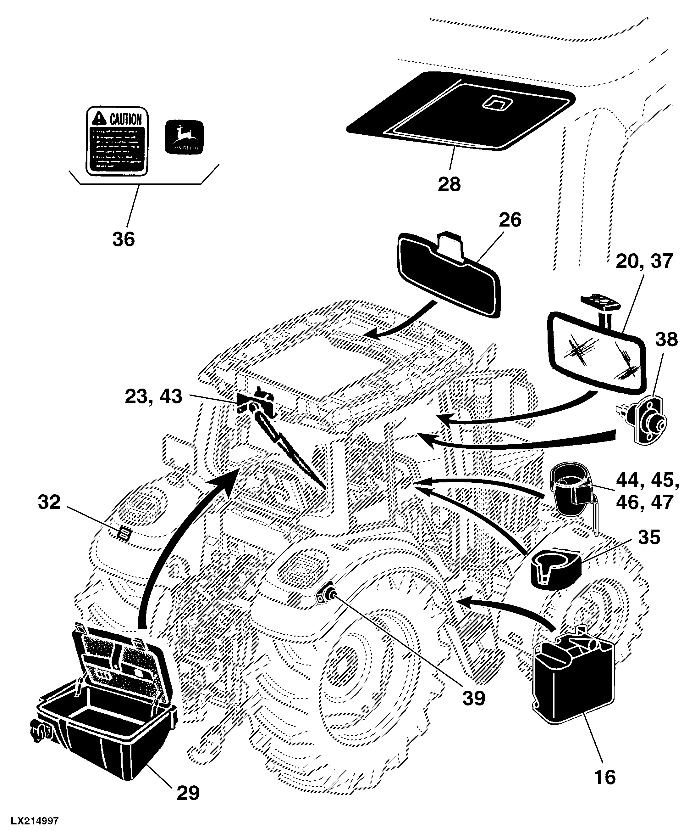 93 Operators Station, Controls And Accessories
