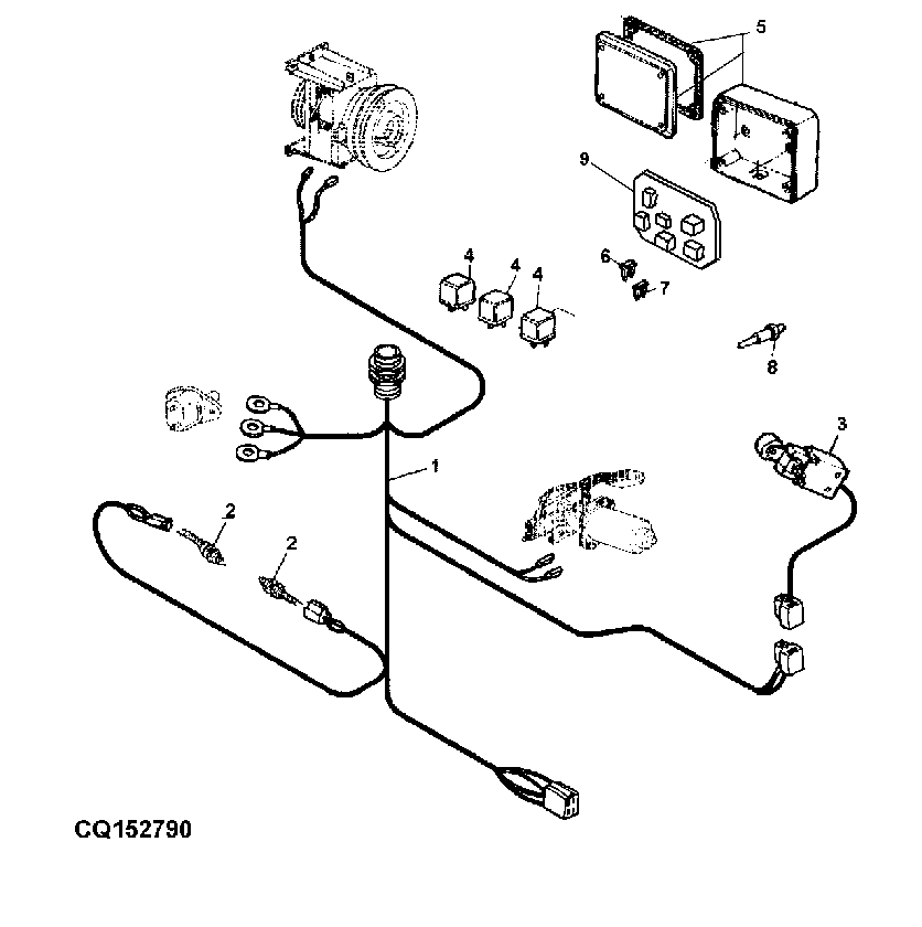 ELECTRIC FAN ADJUSTER/CHOPPER ELECTRICAL PARTS