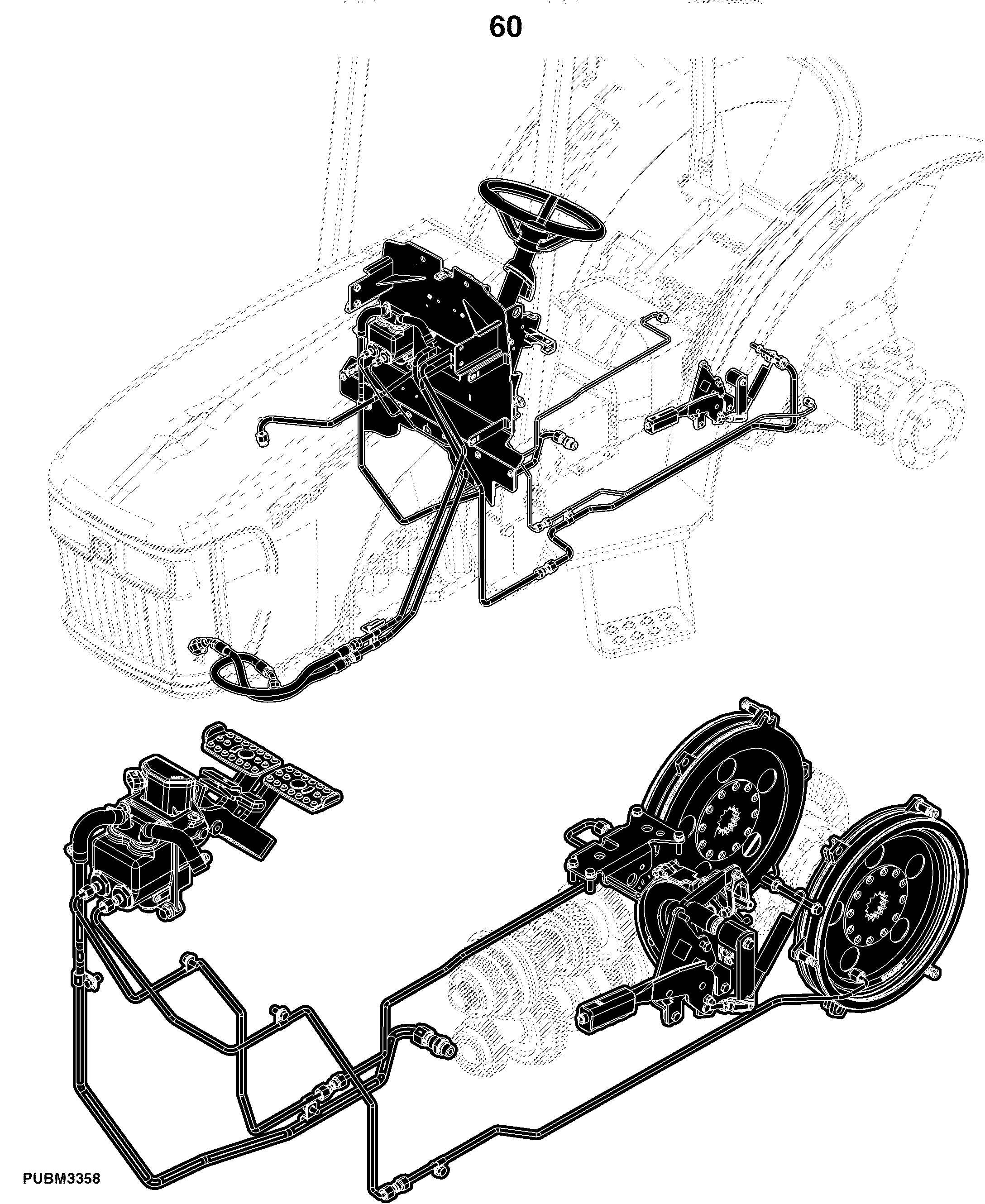 5075EF Tractor (Engine: 3029TPY60)(South American Edition)