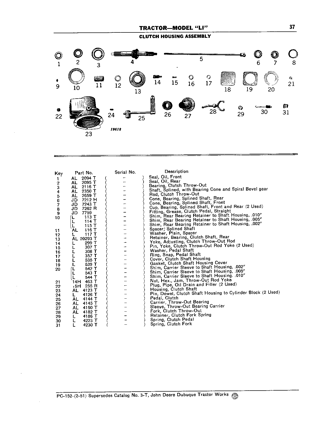 Clutch Housing Assembly