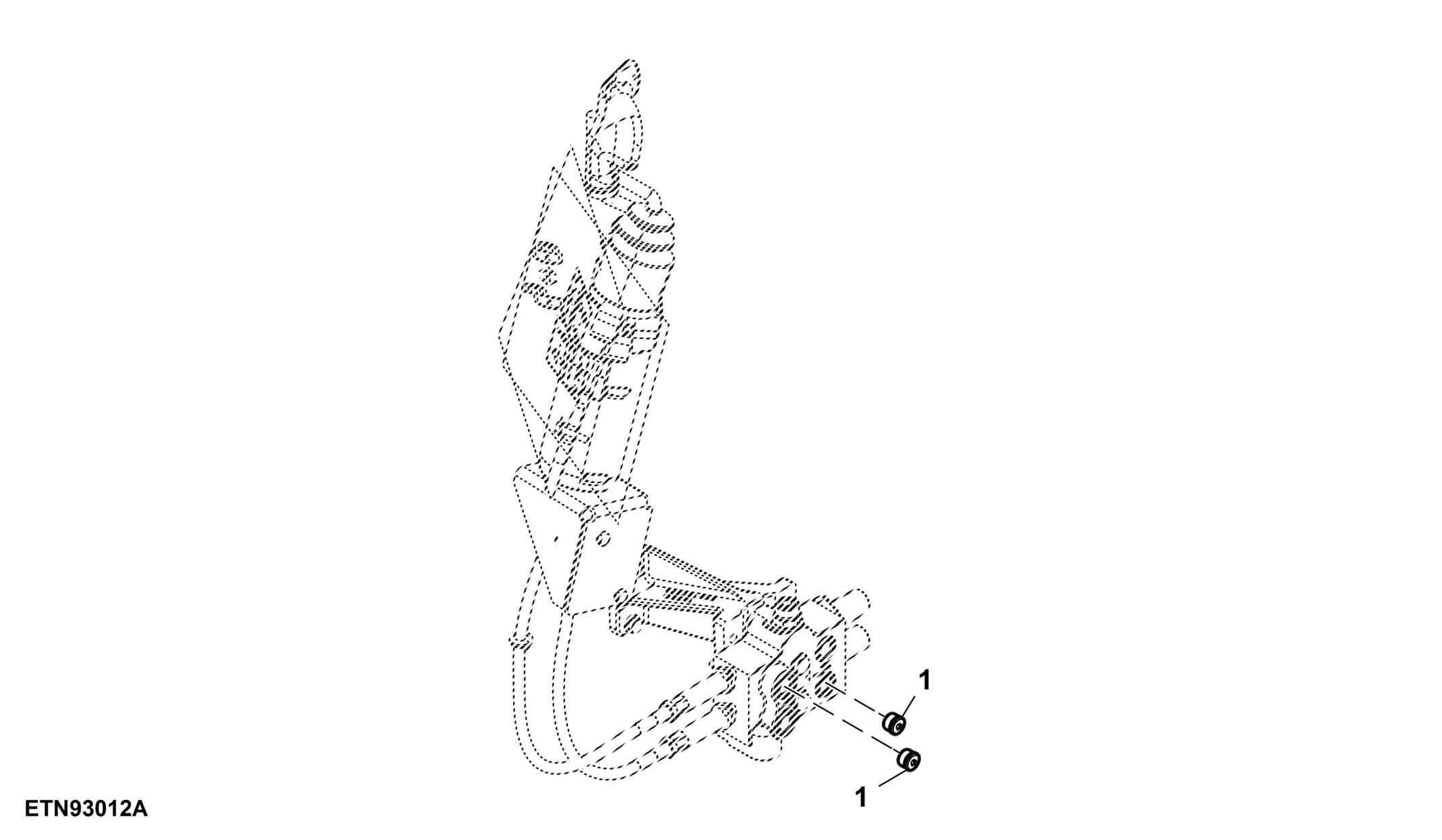 Drain Plug, Dual Mid SCV