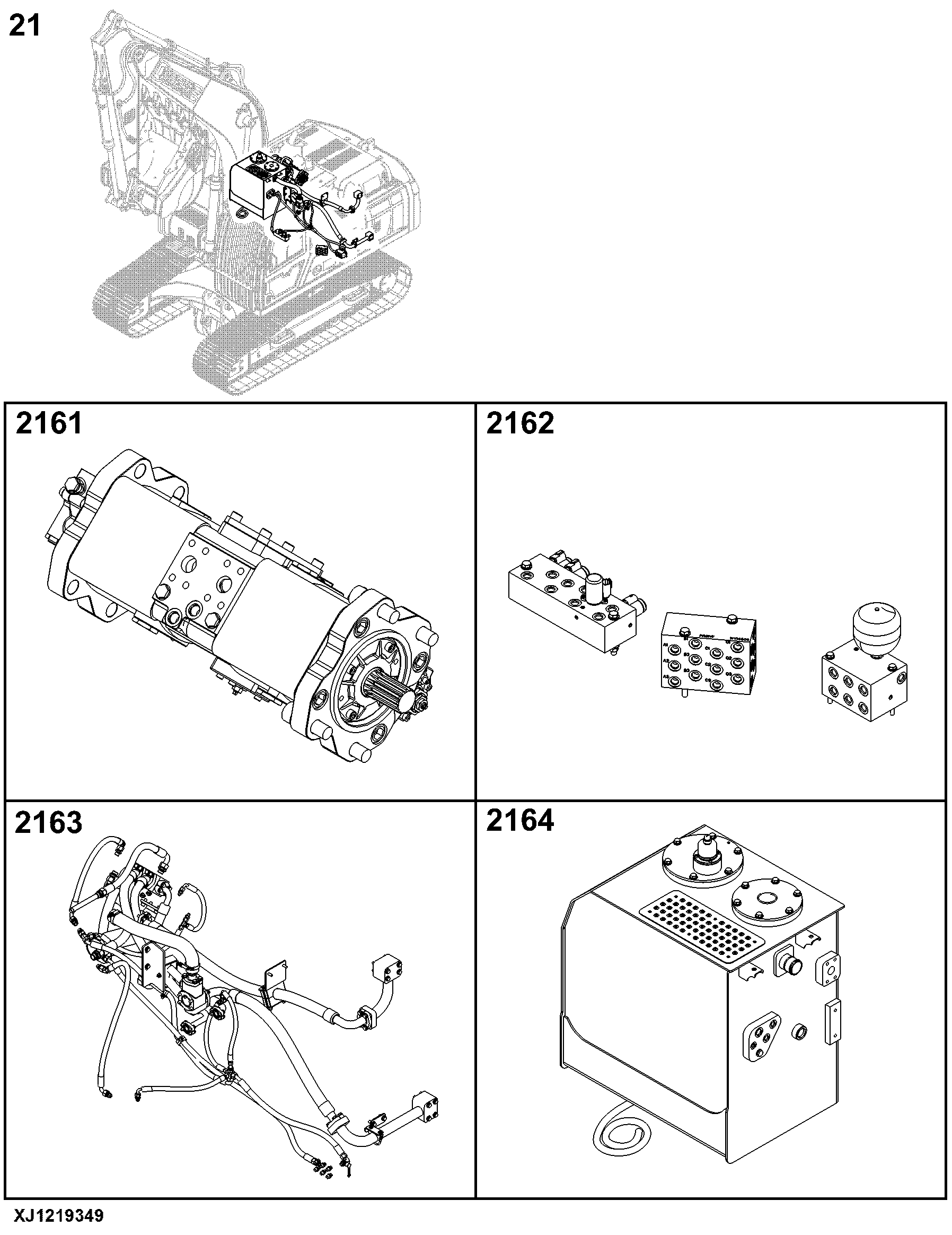 21 Vehicle Main Hydraulic System E210