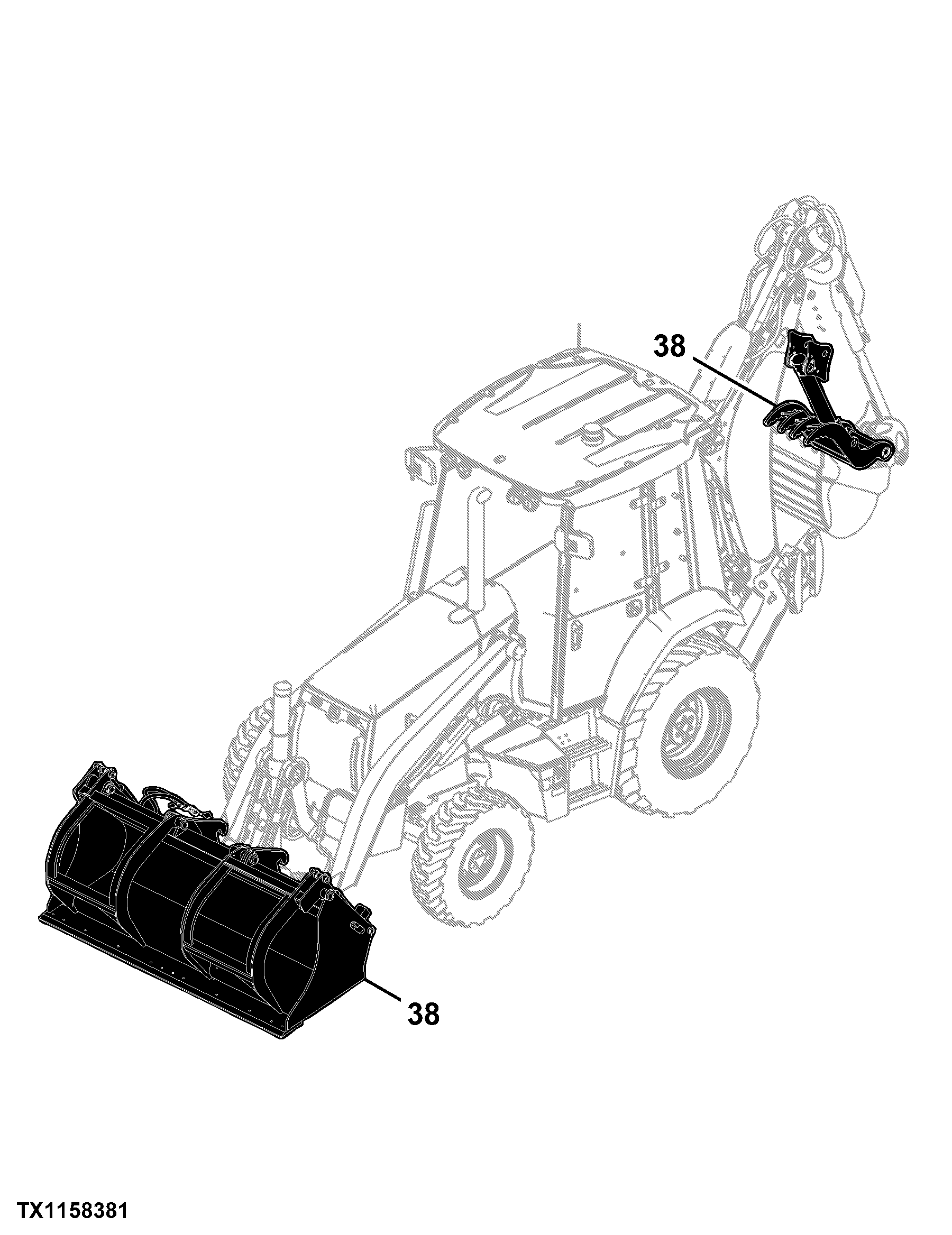 310SK TC (TMC) Backhoe Loader (Engine 4045HT063,4045HT073)(PIN: 1T0310TK_ _E219607 - E270402)