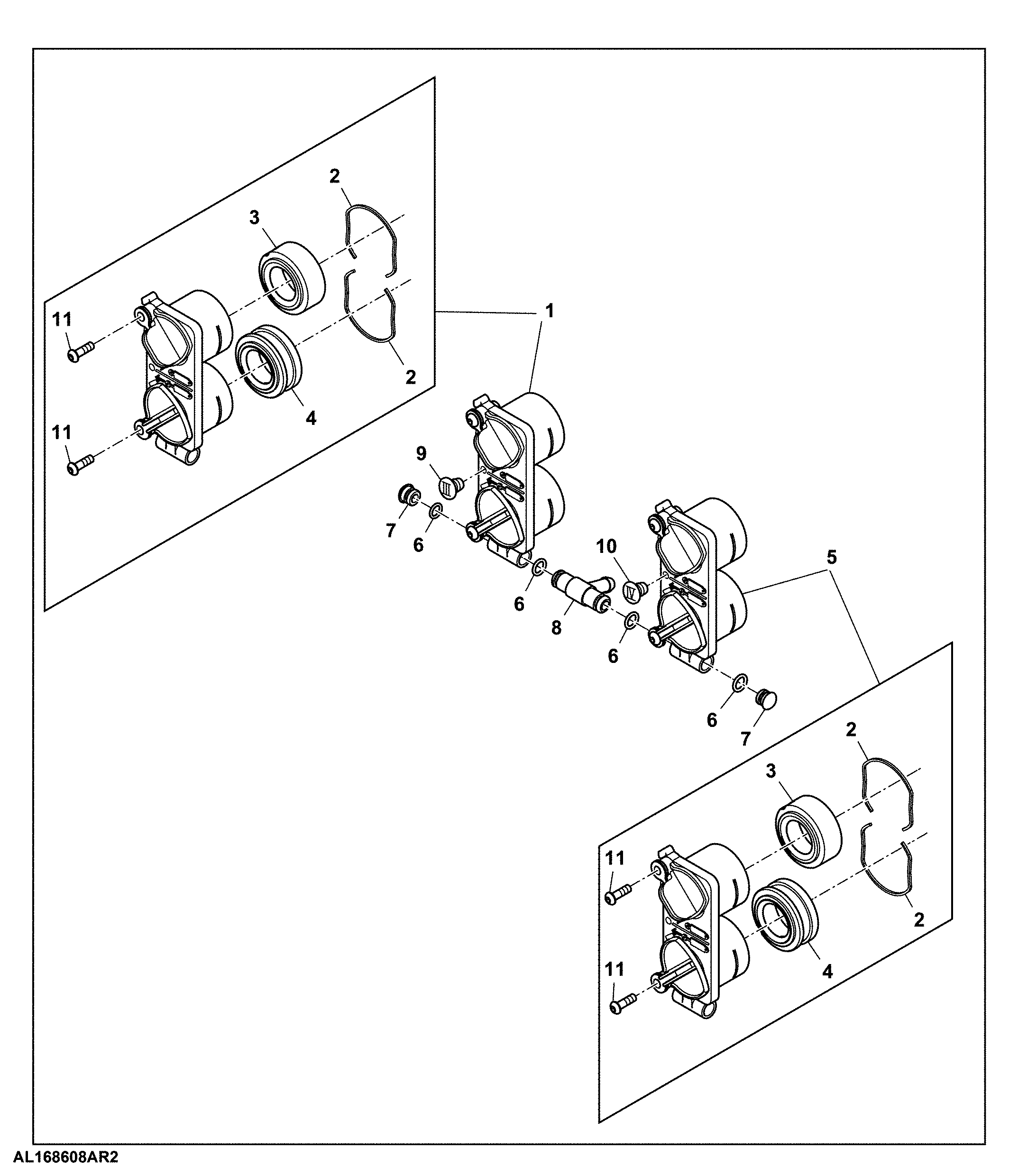 Dust Protection, Quick Coupler, Position III / IV