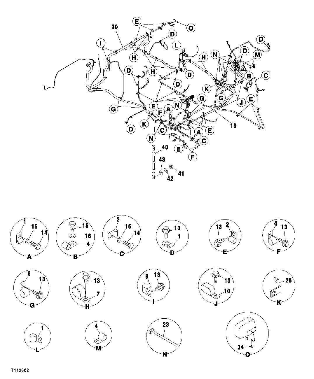 ELECTRICAL COMPONENTS (WIRE HARNESSES AND CLAMPING)