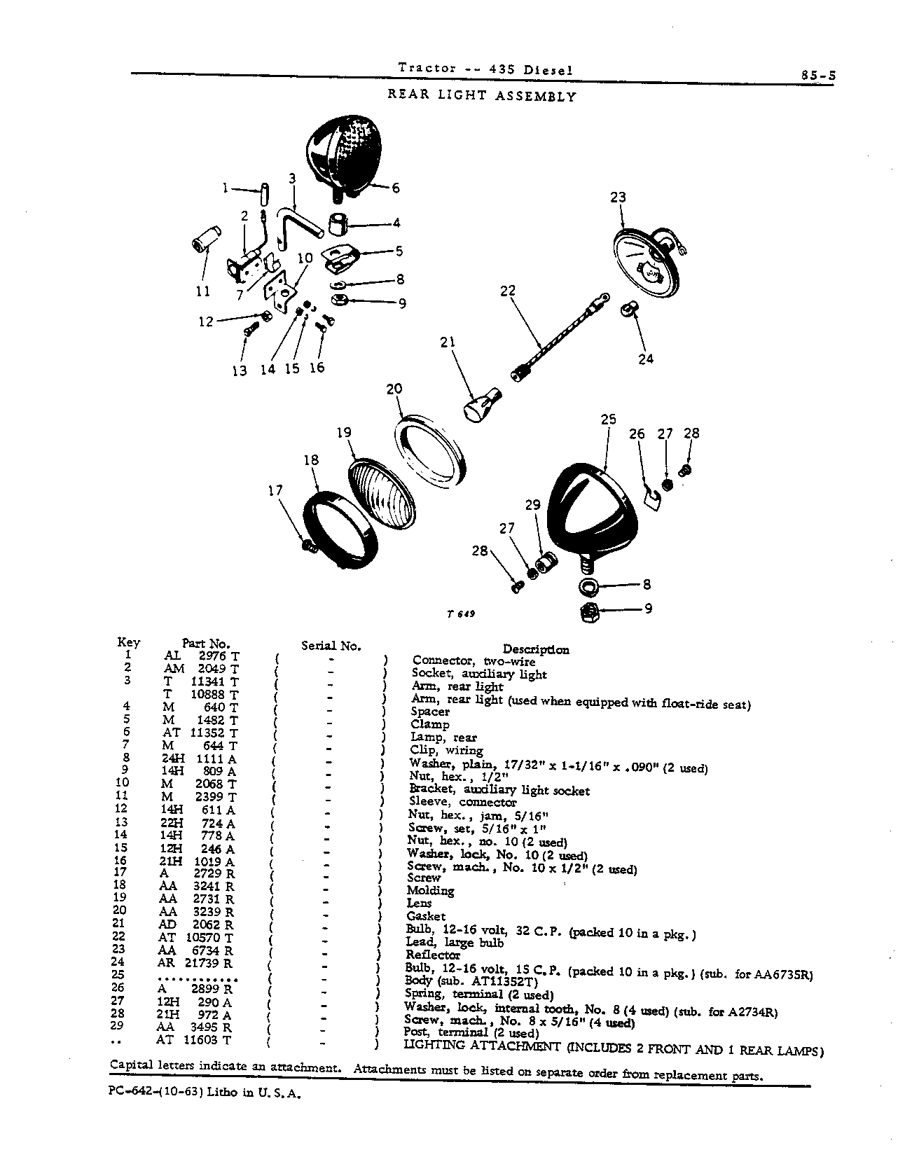 Auxiliary light socket