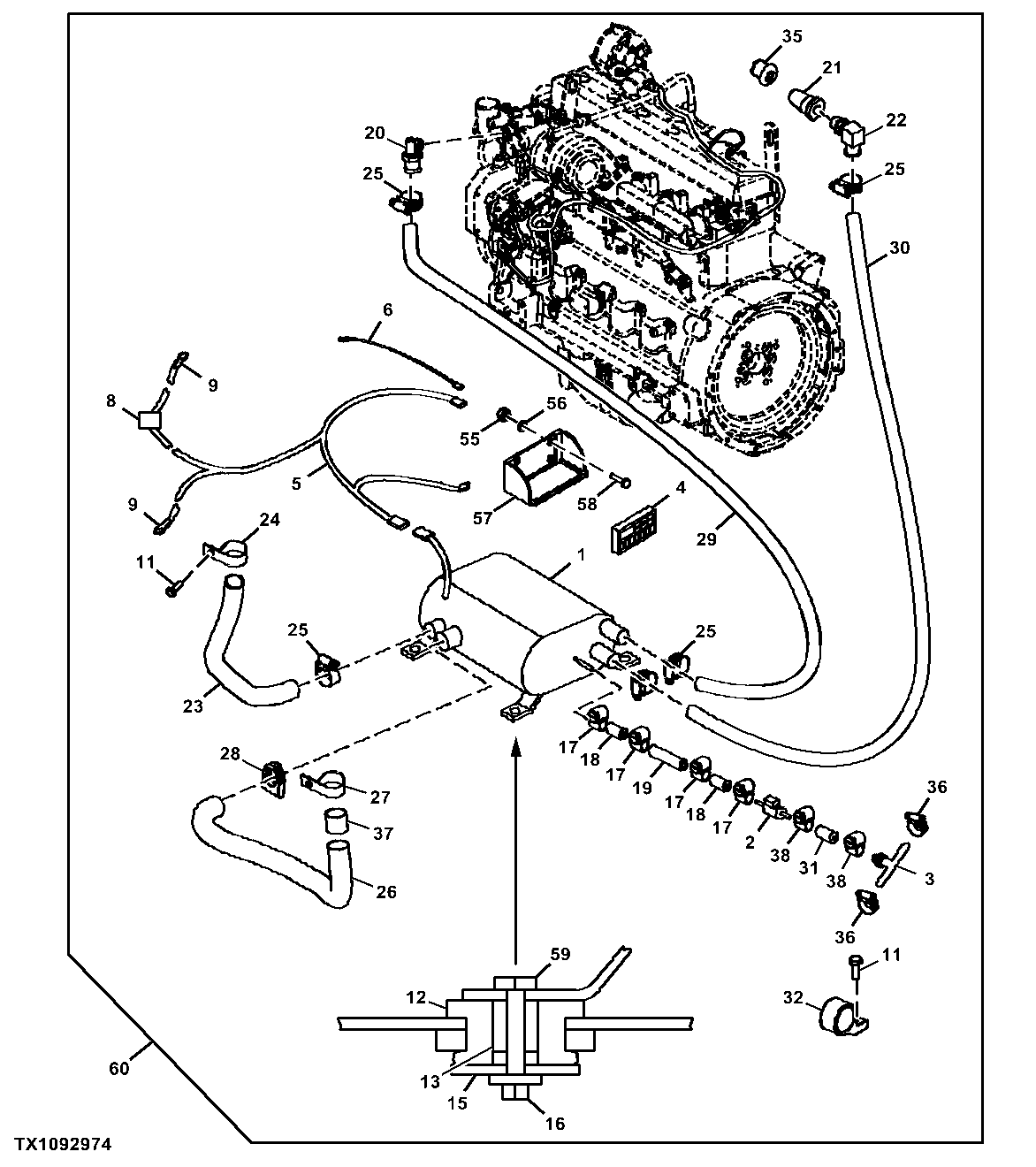 DIESEL FIRED ENGINE COOLANT HEATER KIT (KITS BUILT AFTER MARCH 2009)