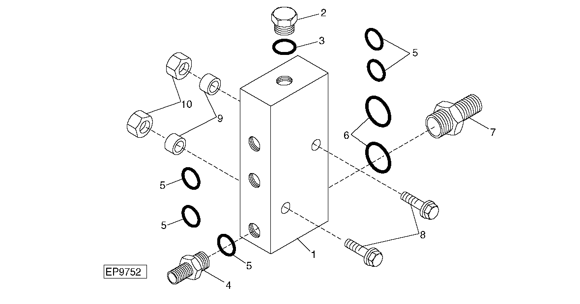 Hydraulic Manifold And Fittings (130175 - )