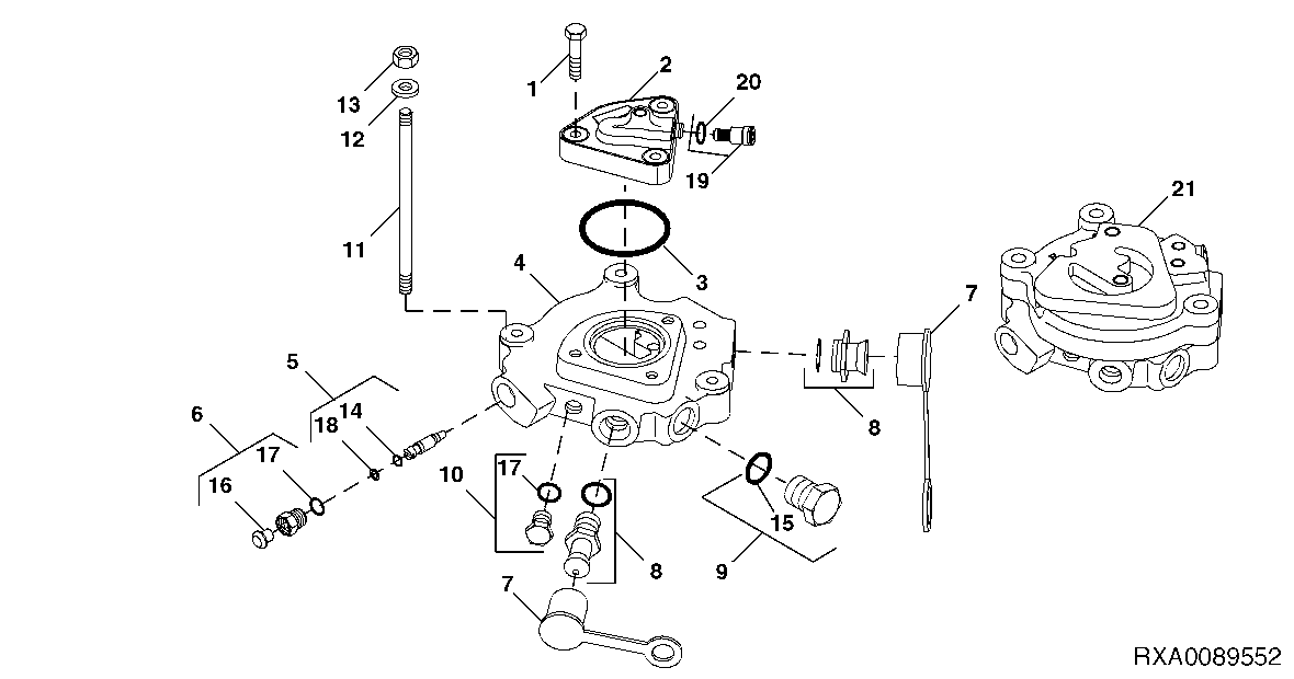 End Cover (Selective Control Valve) ( - 904999)