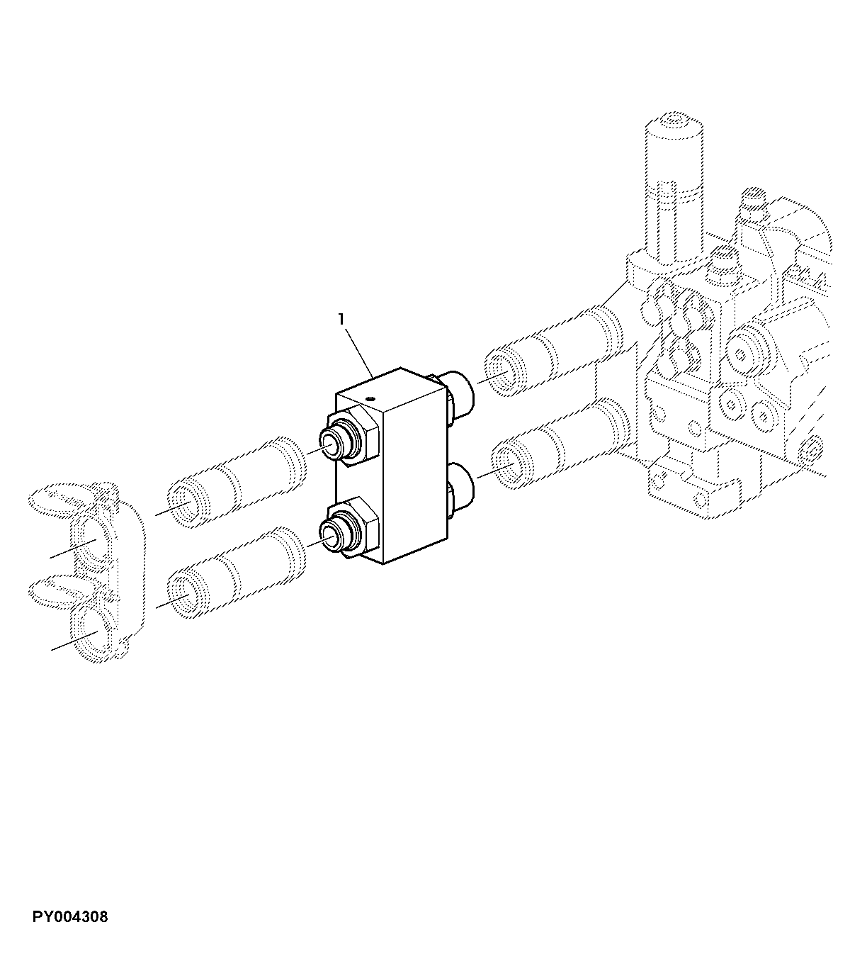 CHECK VALVE, SCV WORKPORT