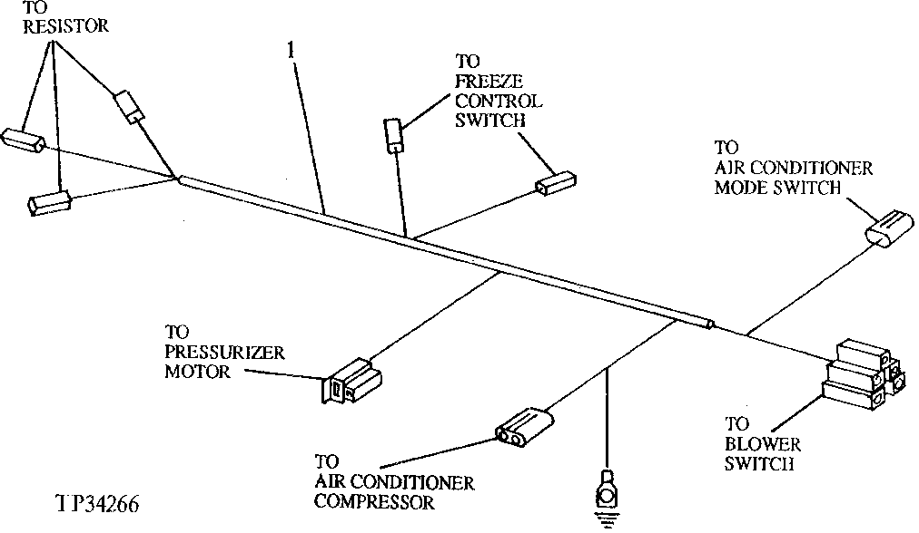 PRESSURIZER HOUSING HARNESS