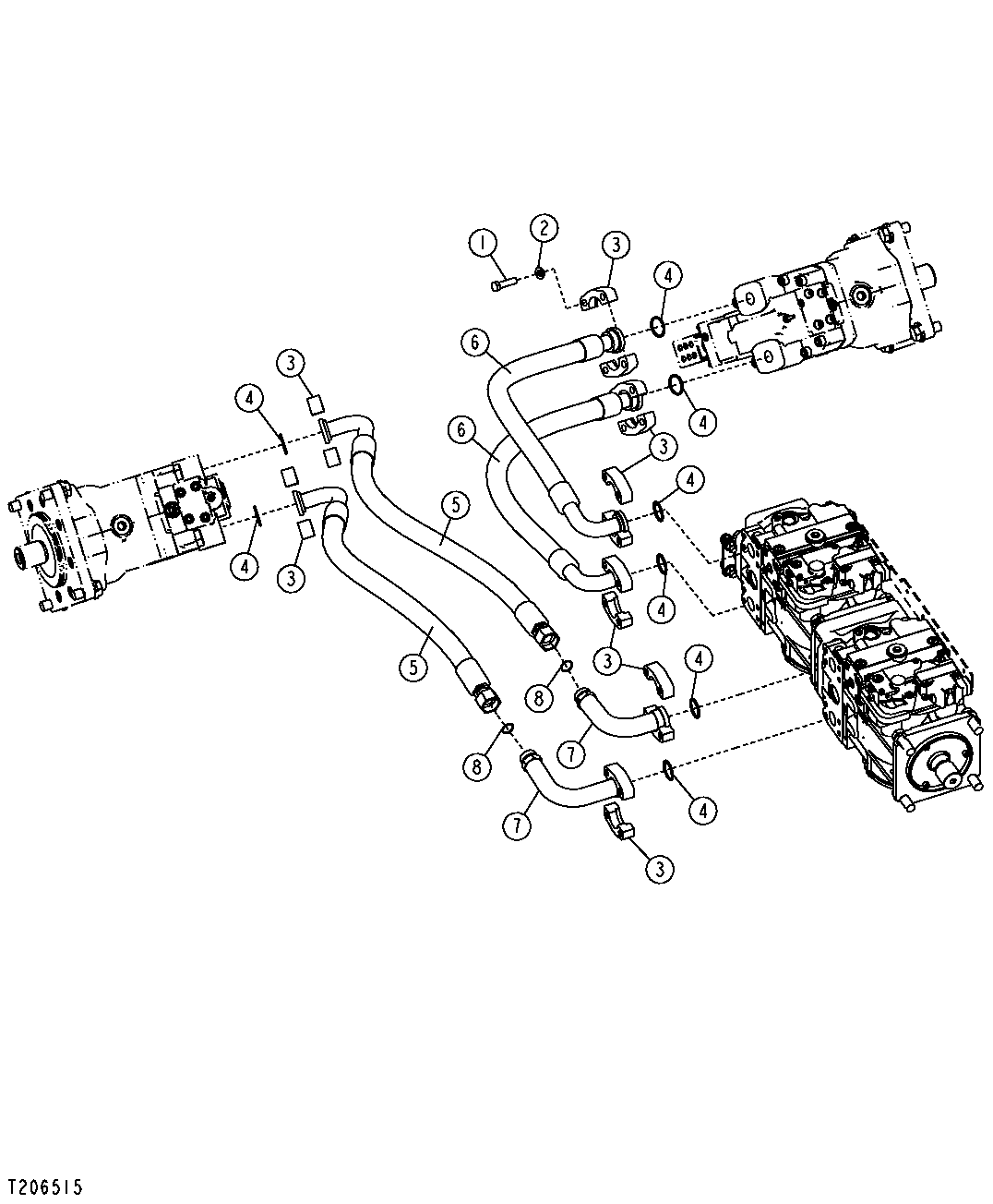 High Pressure Transmission / Hydrostatic Hoses