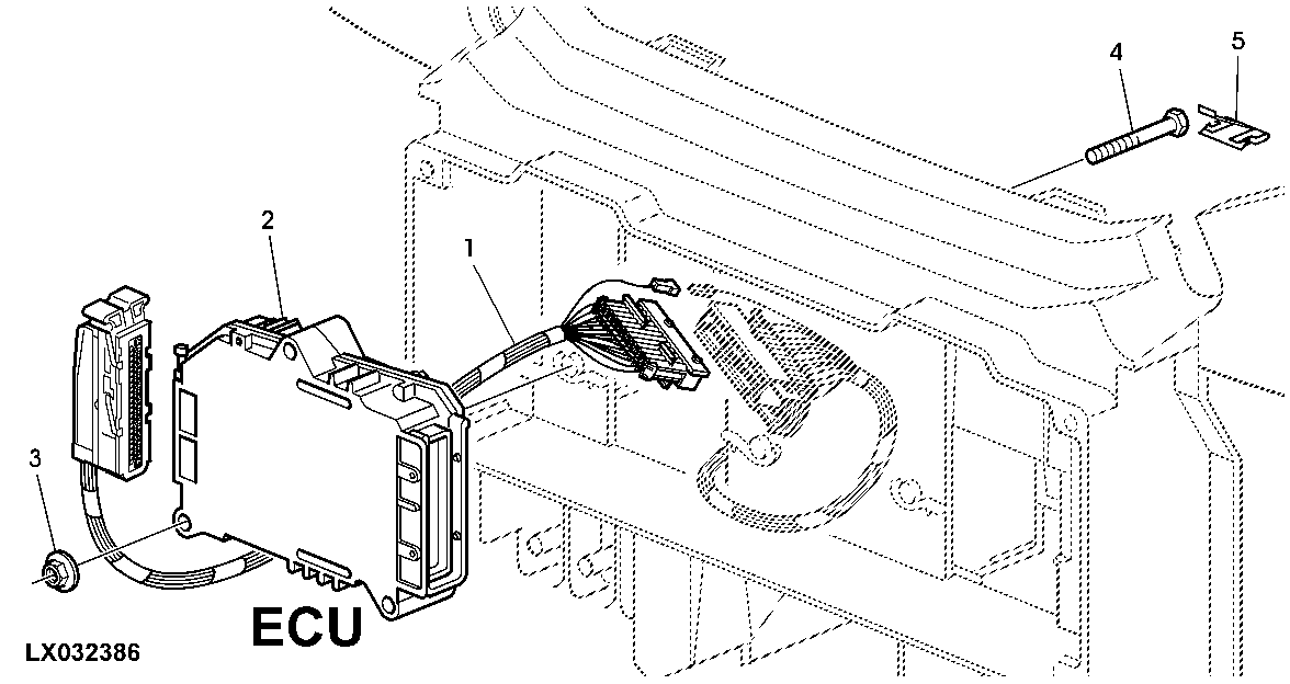ENGINE CONTROL UNIT FOR DELPHI FUEL INJECTION PUMP WITH HARNESS (ECU, LEVEL 1)