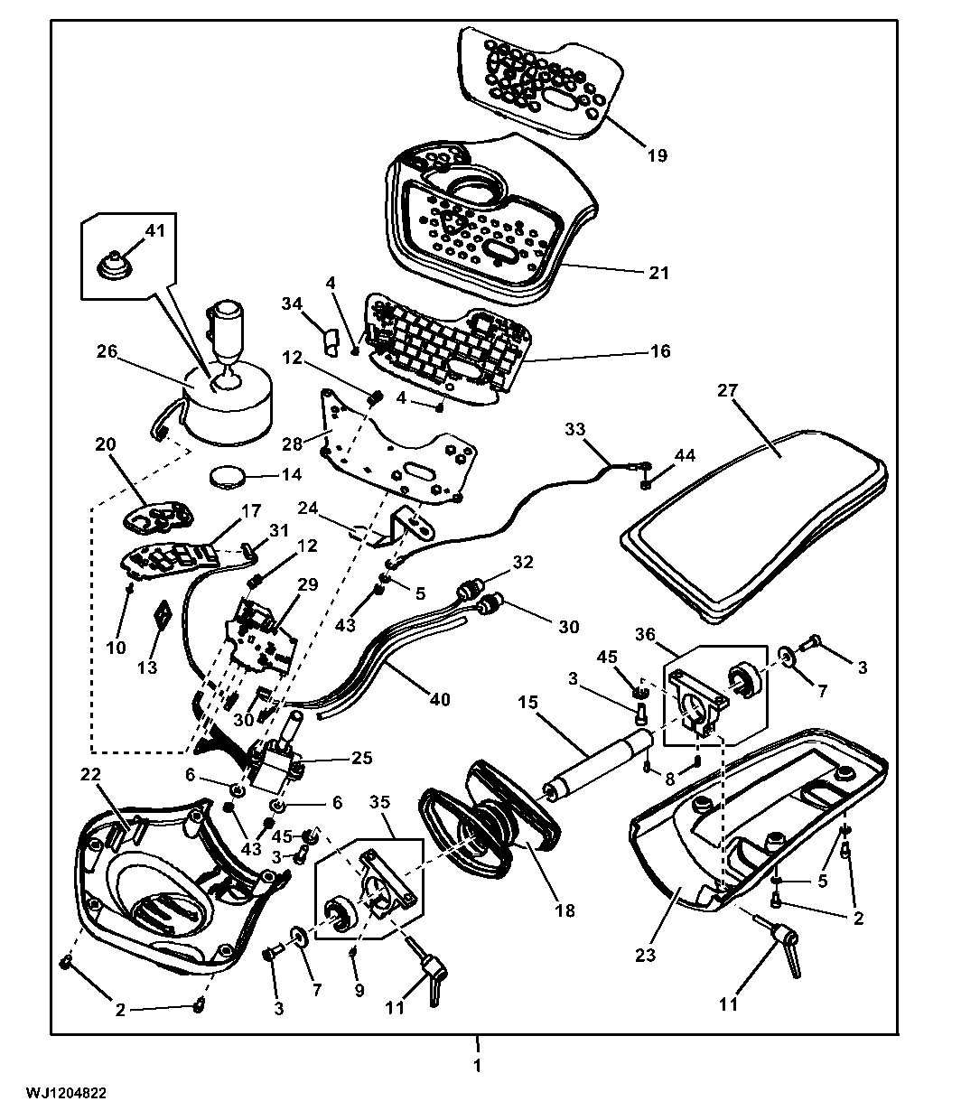Joystick, Left, Basic / Navi/Scale ( - 005406)
