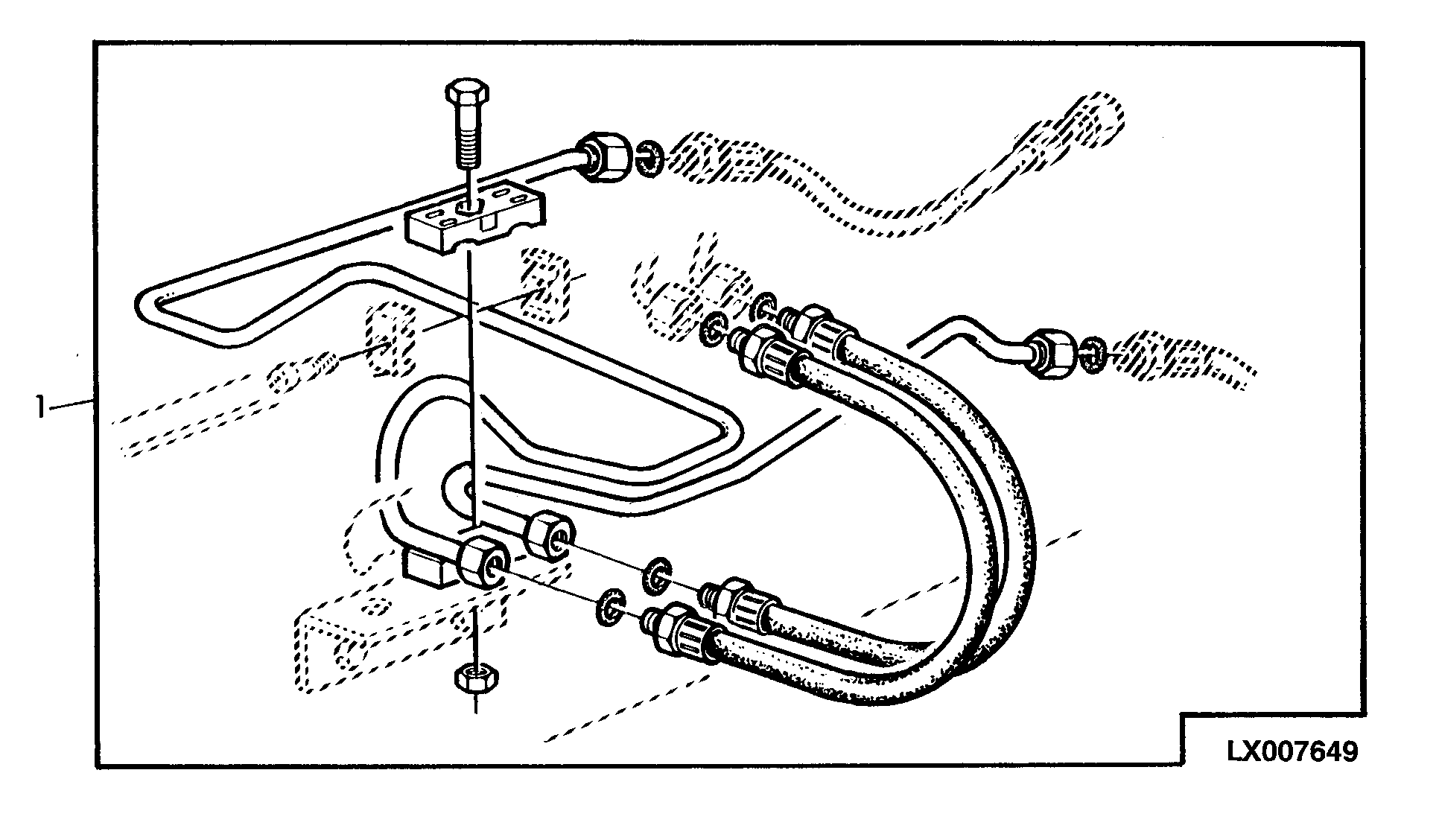 CONVERSION KIT - STEERING LINES (WITHOUT FWD)