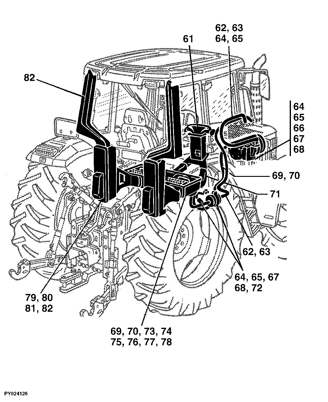 91 OPERATOR'S CAB, BASIC, HEATING, AIR CONDITIONING